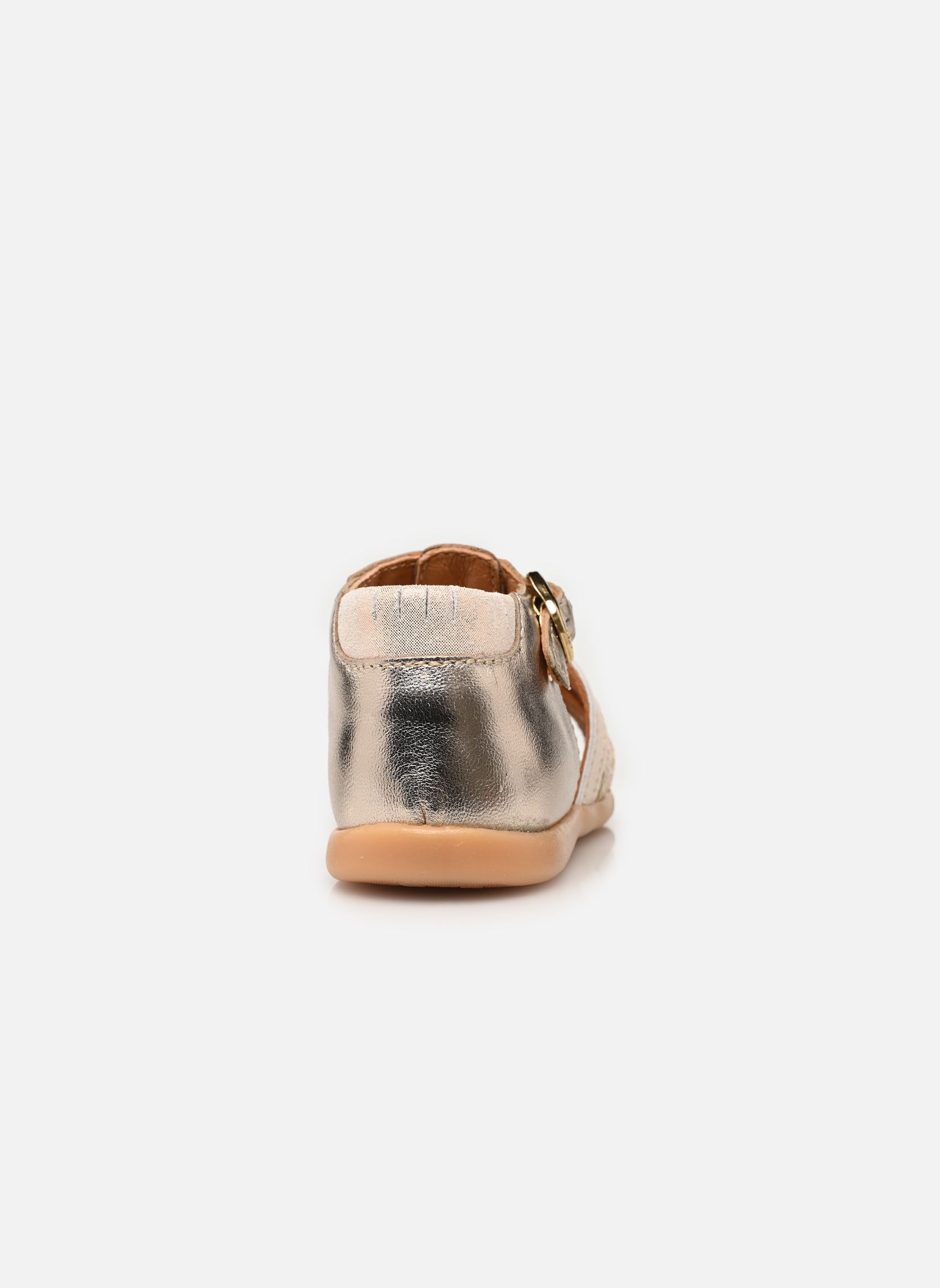 Sandalen Guppy meisjes zilver Babybotte Sandalen Guppy meisjes zilver PLATINE