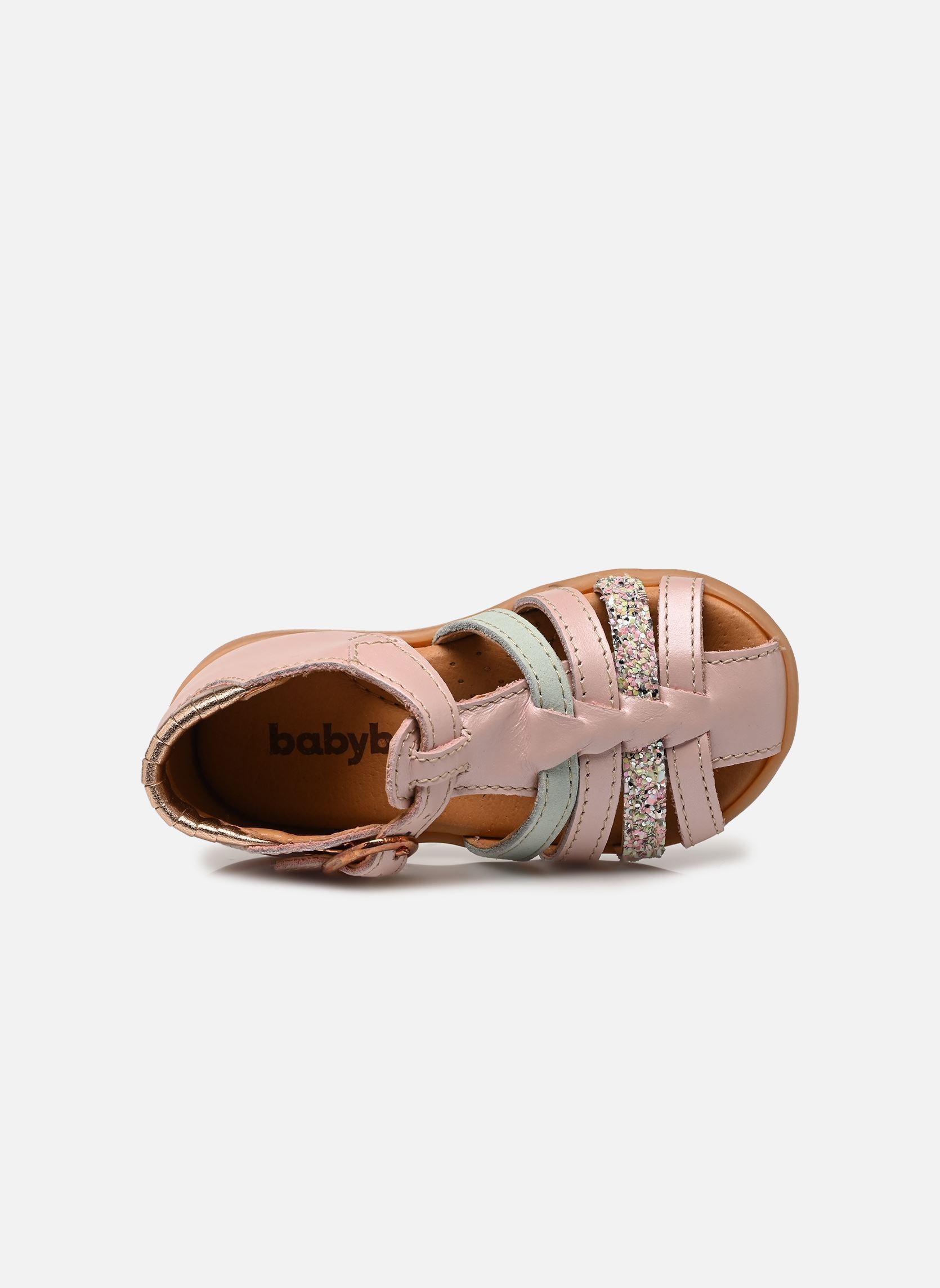 Sandalen Guppy meisjes roze Babybotte Sandalen Guppy meisjes roze ROSE PALE 1