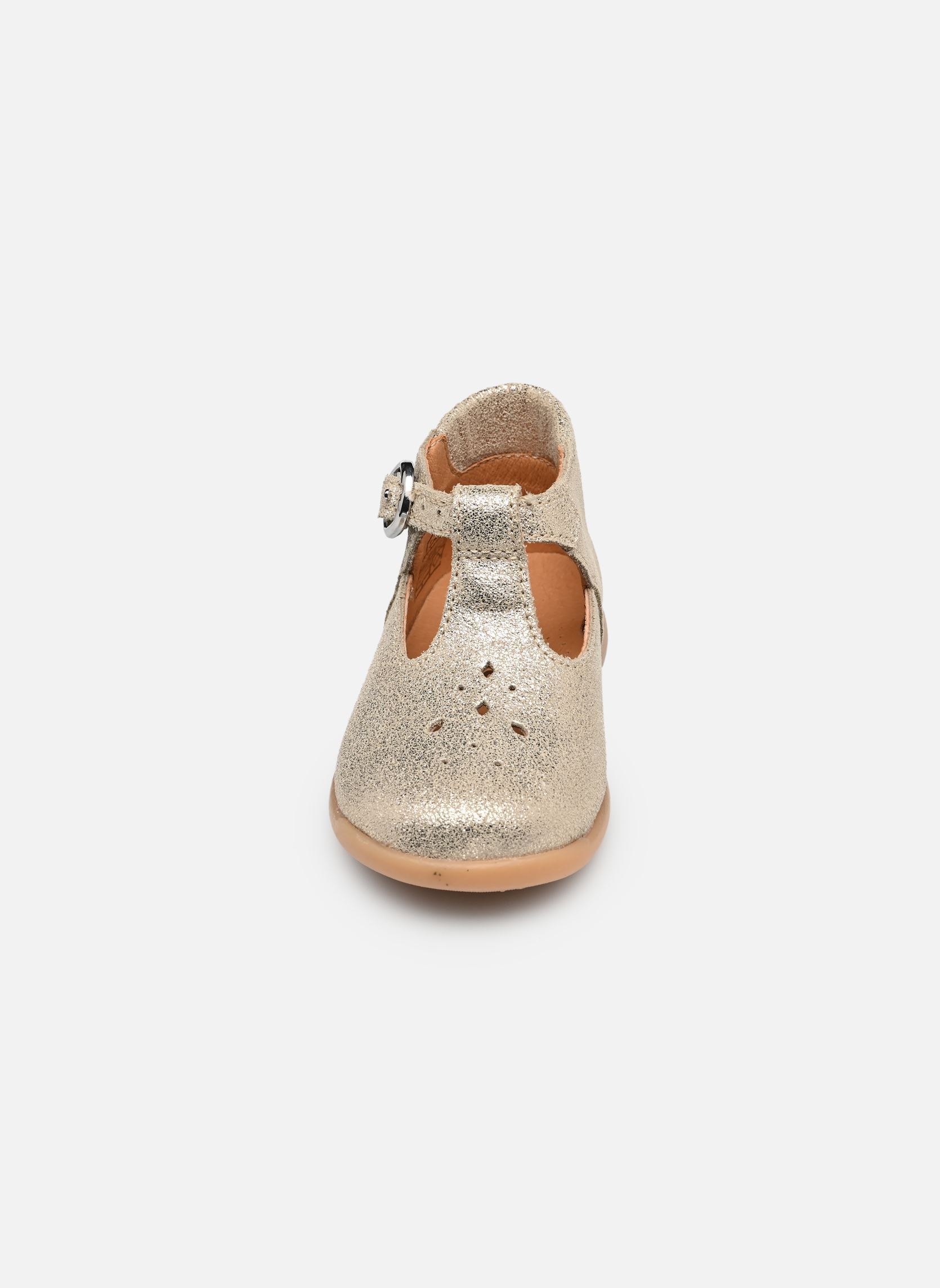 Schuhe für die ersten Schritte Paris mädchen gold und bronze Babybotte Schuhe für die ersten Schritte Paris mädchen gold und bronze PLATINE