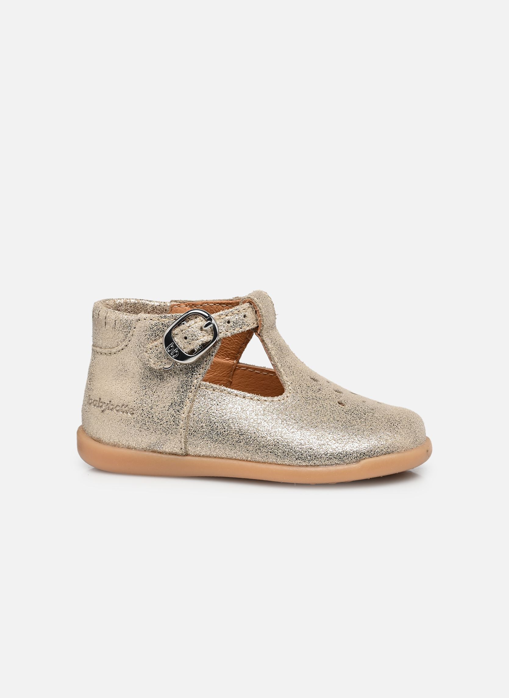 Schuhe für die ersten Schritte Paris mädchen gold und bronze Babybotte Schuhe für die ersten Schritte Paris mädchen gold und bronze PLATINE