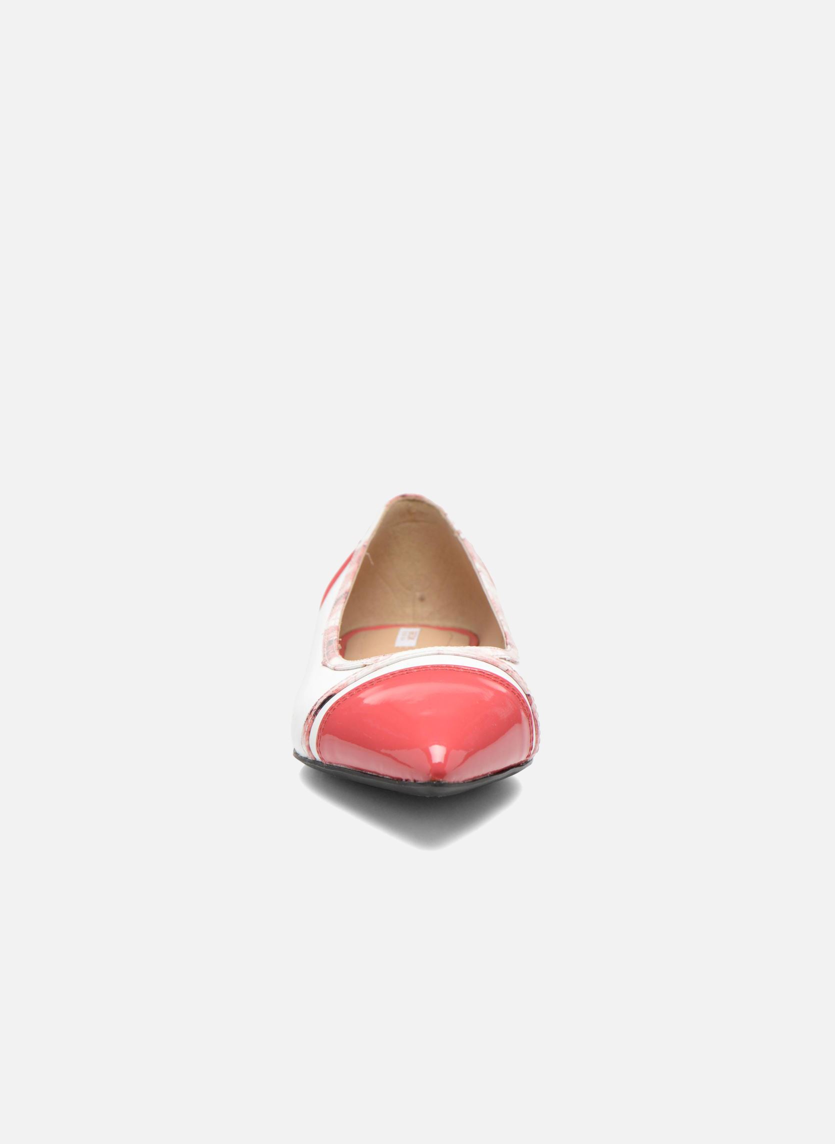 Klassische Ballerinas D RHOSYN B D620FB damen mehrfarbig Geox Klassische Ballerinas D RHOSYN B D620FB damen mehrfarbig WHITE/CORAL