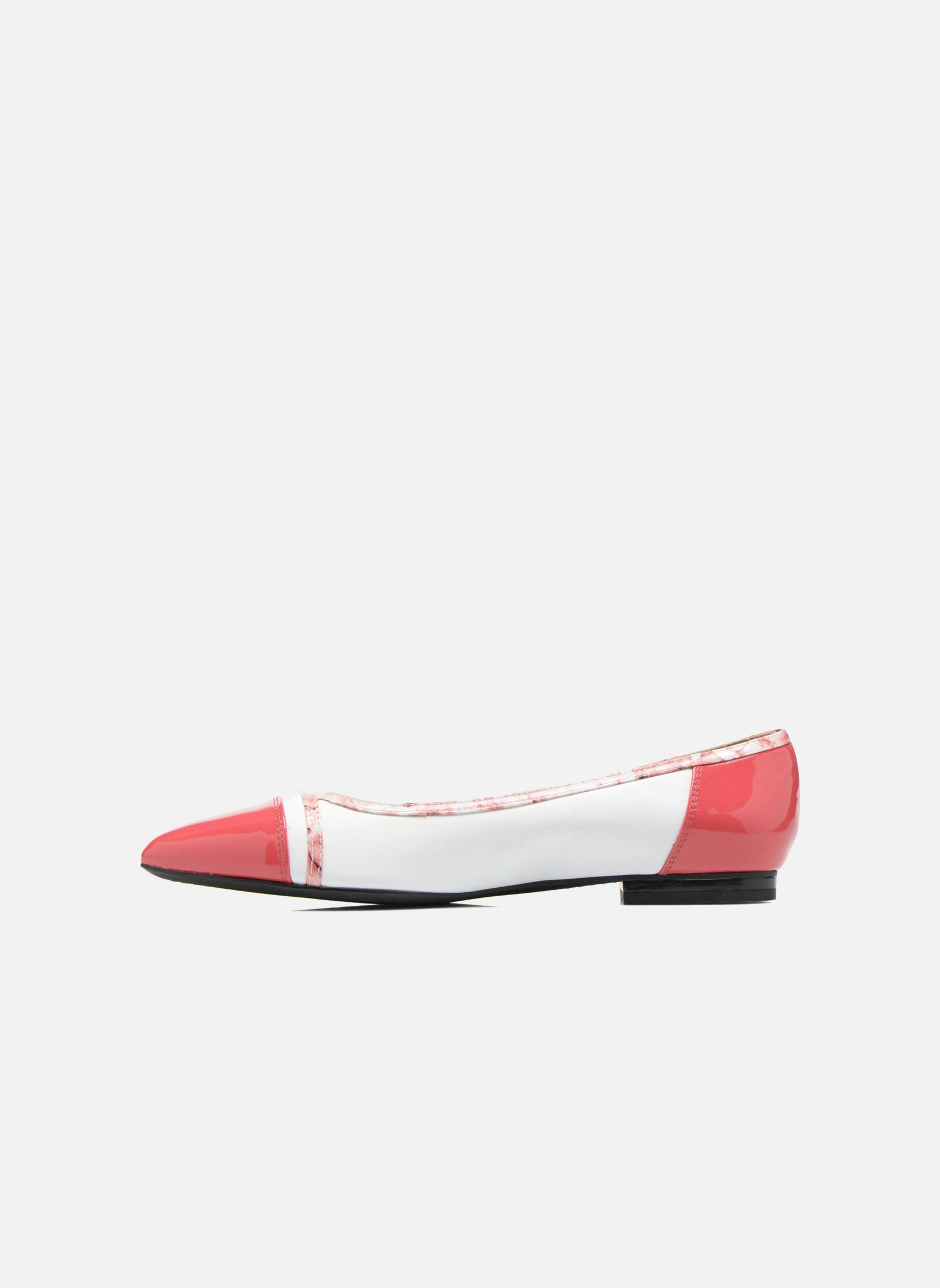 Klassische Ballerinas D RHOSYN B D620FB damen mehrfarbig Geox Klassische Ballerinas D RHOSYN B D620FB damen mehrfarbig WHITE/CORAL