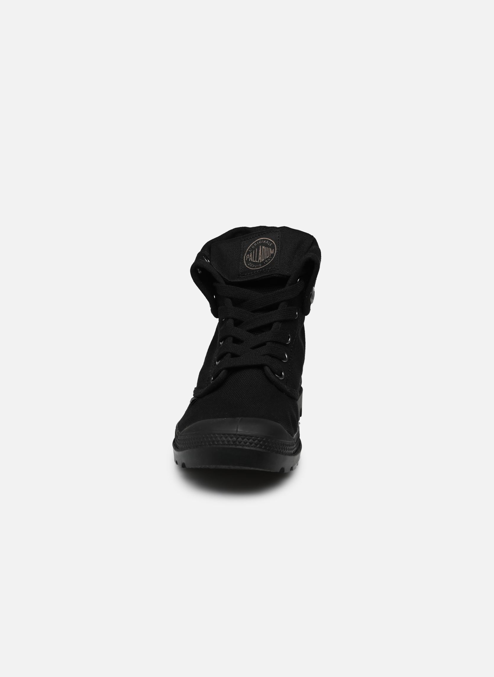 Geschnürte Stiefeletten Baggy damen schwarz Palladium Geschnürte Stiefeletten Baggy damen schwarz BLACK/BLACK