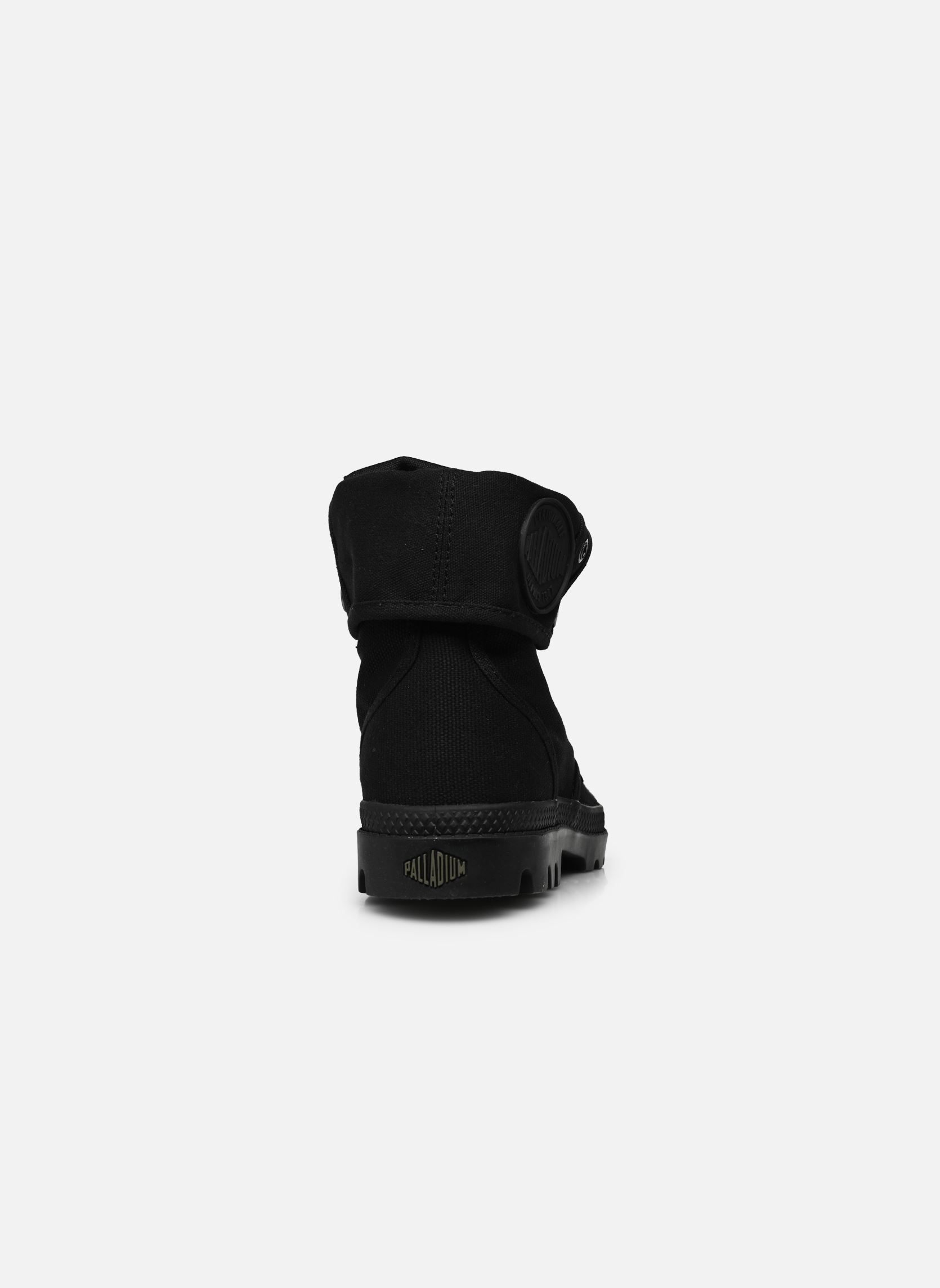 Geschnürte Stiefeletten Baggy damen schwarz Palladium Geschnürte Stiefeletten Baggy damen schwarz BLACK/BLACK