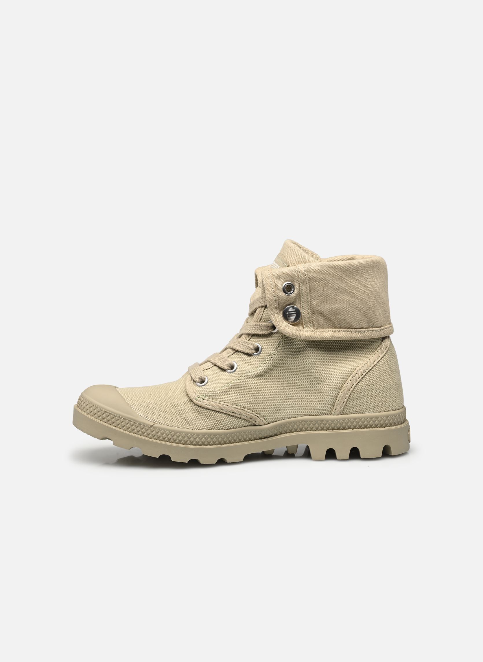 Bottines à lacets Baggy femme beige Palladium Bottines à lacets Baggy femme beige EUCALYPTUS