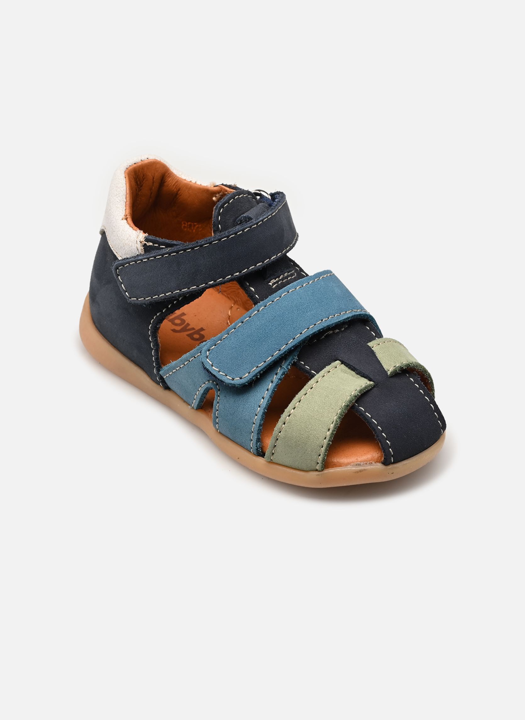 Sandalen Geo jungen blau Babybotte Sandalen Geo jungen blau BLEU 1