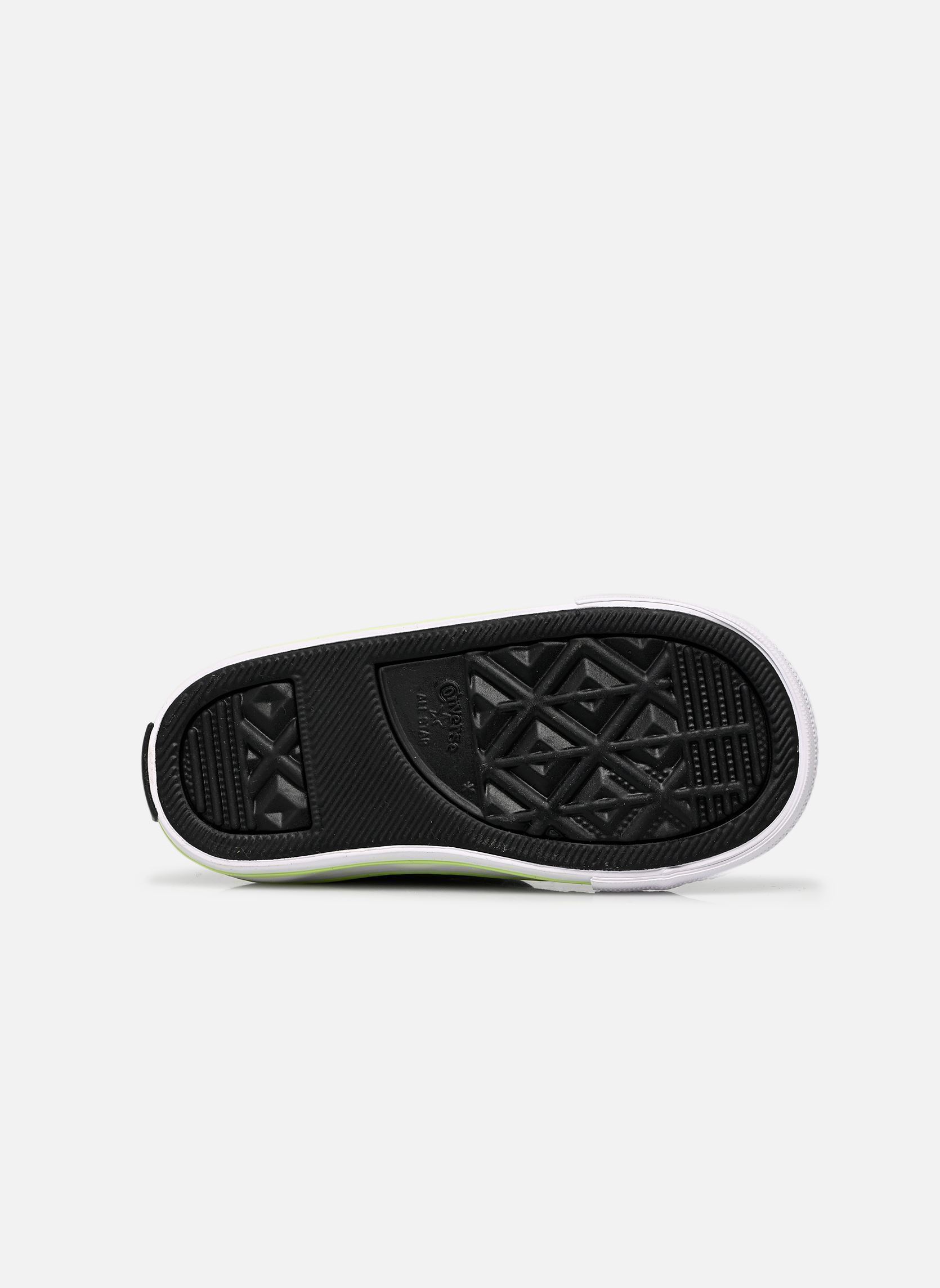 Niedrige Sneaker Chuck Taylor All Star 2V Ox jungen grau Converse Niedrige Sneaker Chuck Taylor All Star 2V Ox jungen grau GREY NEW WORLD/NEON MANTIS