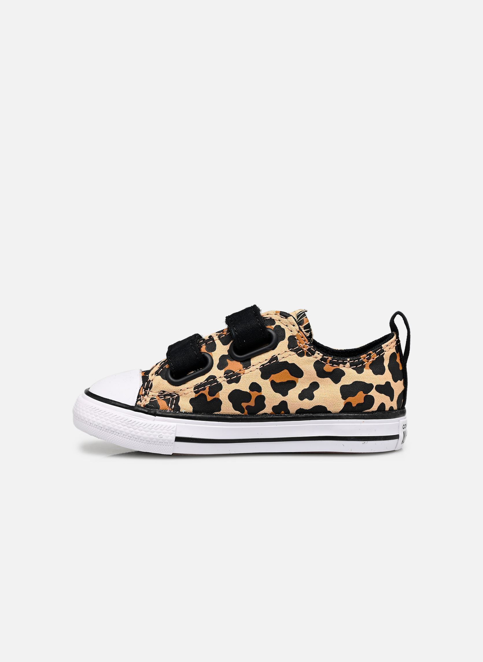Niedrige Sneaker Chuck Taylor All Star 2V Ox braun Converse Niedrige Sneaker Chuck Taylor All Star 2V Ox braun HAY DAY/BLACK/HONEY STICK