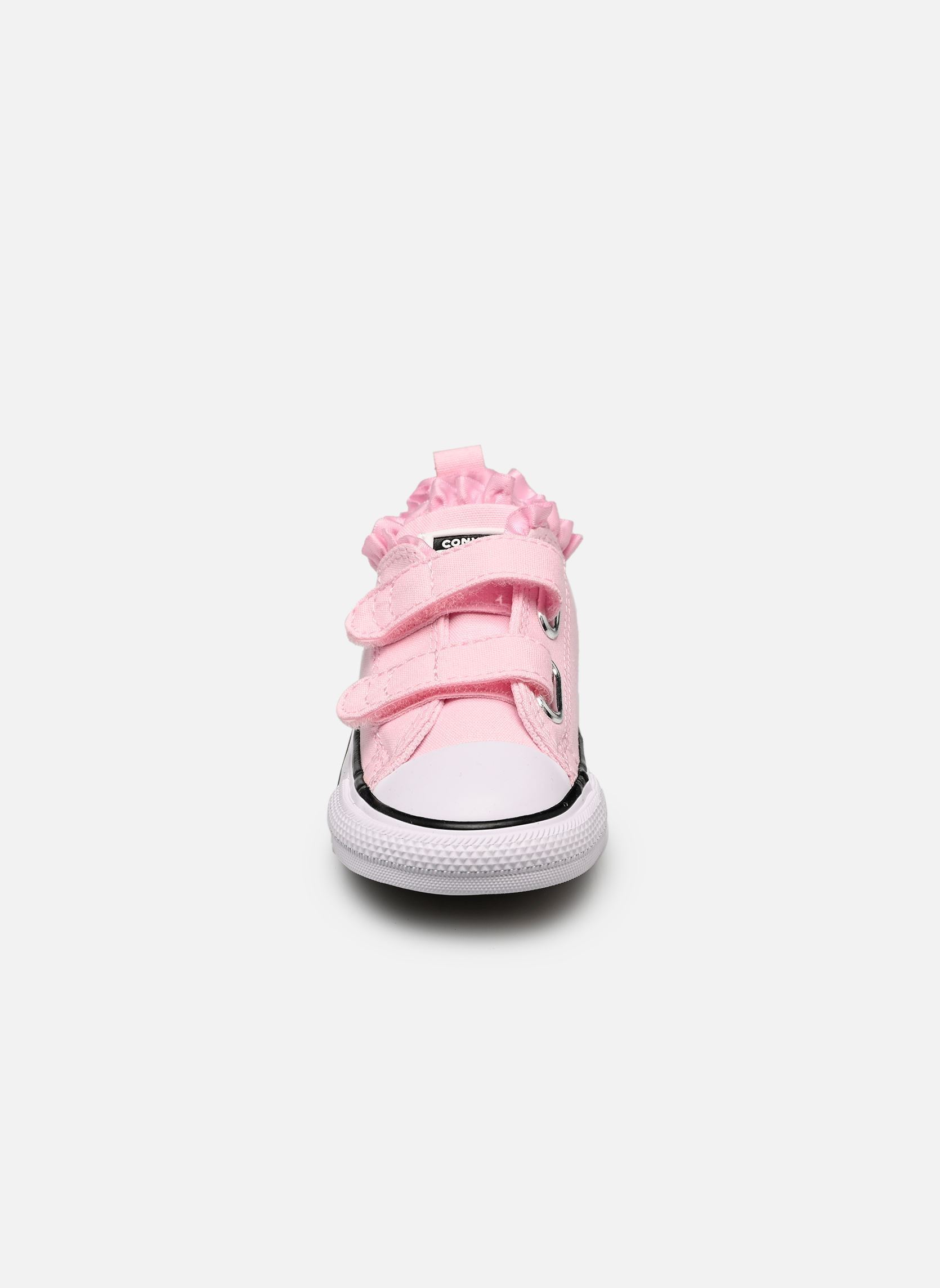 Niedrige Sneaker Chuck Taylor All Star 2V Ox mädchen rosa Converse Niedrige Sneaker Chuck Taylor All Star 2V Ox mädchen rosa NEW FOUND BLOOM/WHITE/BLACK