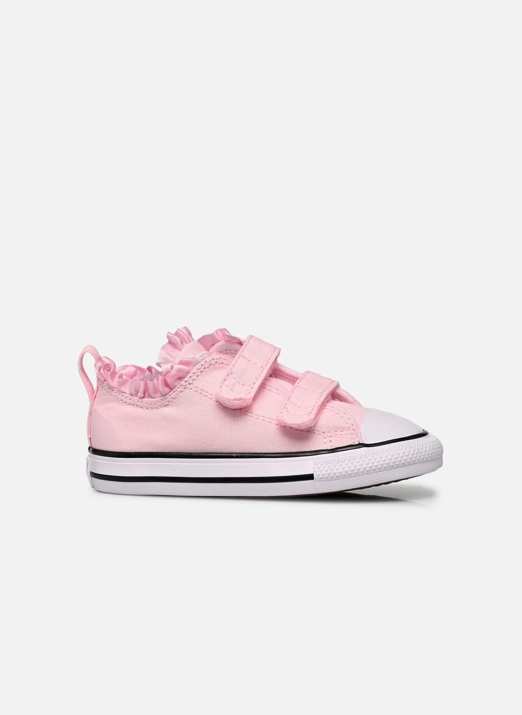 Niedrige Sneaker Chuck Taylor All Star 2V Ox mädchen rosa Converse Niedrige Sneaker Chuck Taylor All Star 2V Ox mädchen rosa NEW FOUND BLOOM/WHITE/BLACK