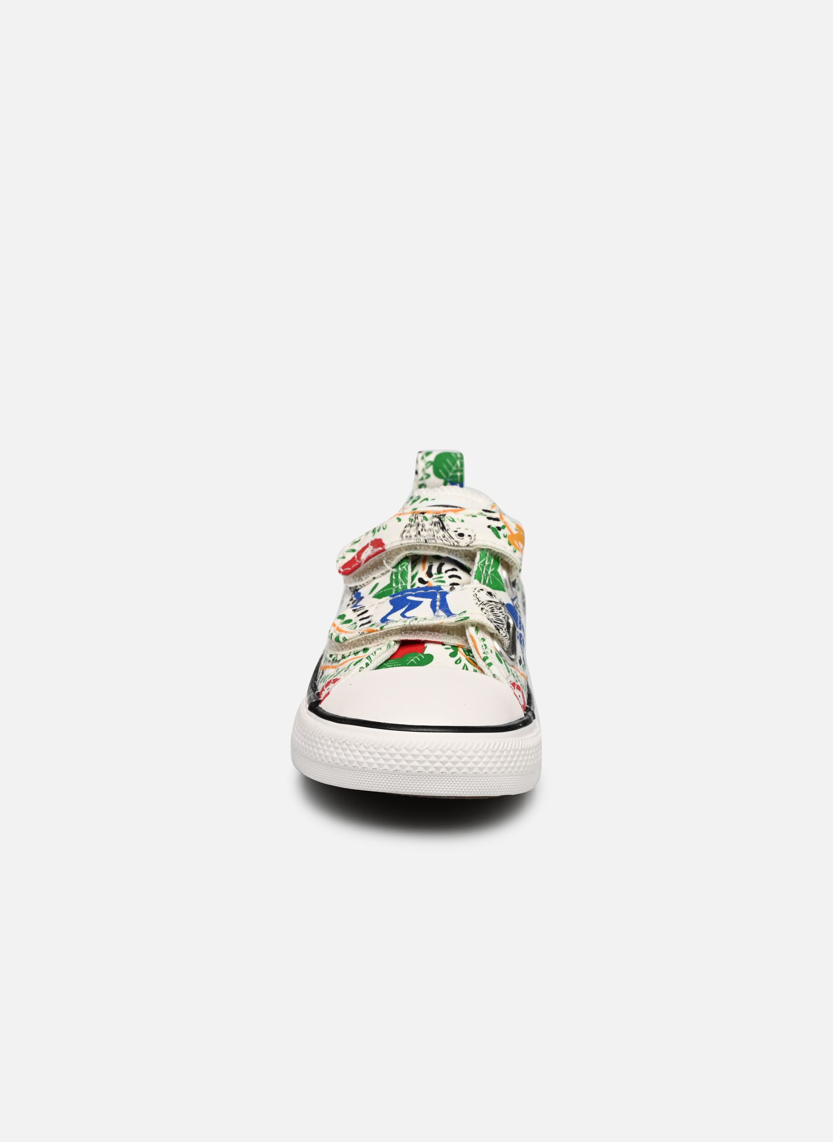 Baskets basses Chuck Taylor All Star 2V Ox blanc Converse Baskets basses Chuck Taylor All Star 2V Ox blanc WHITE/MULTI