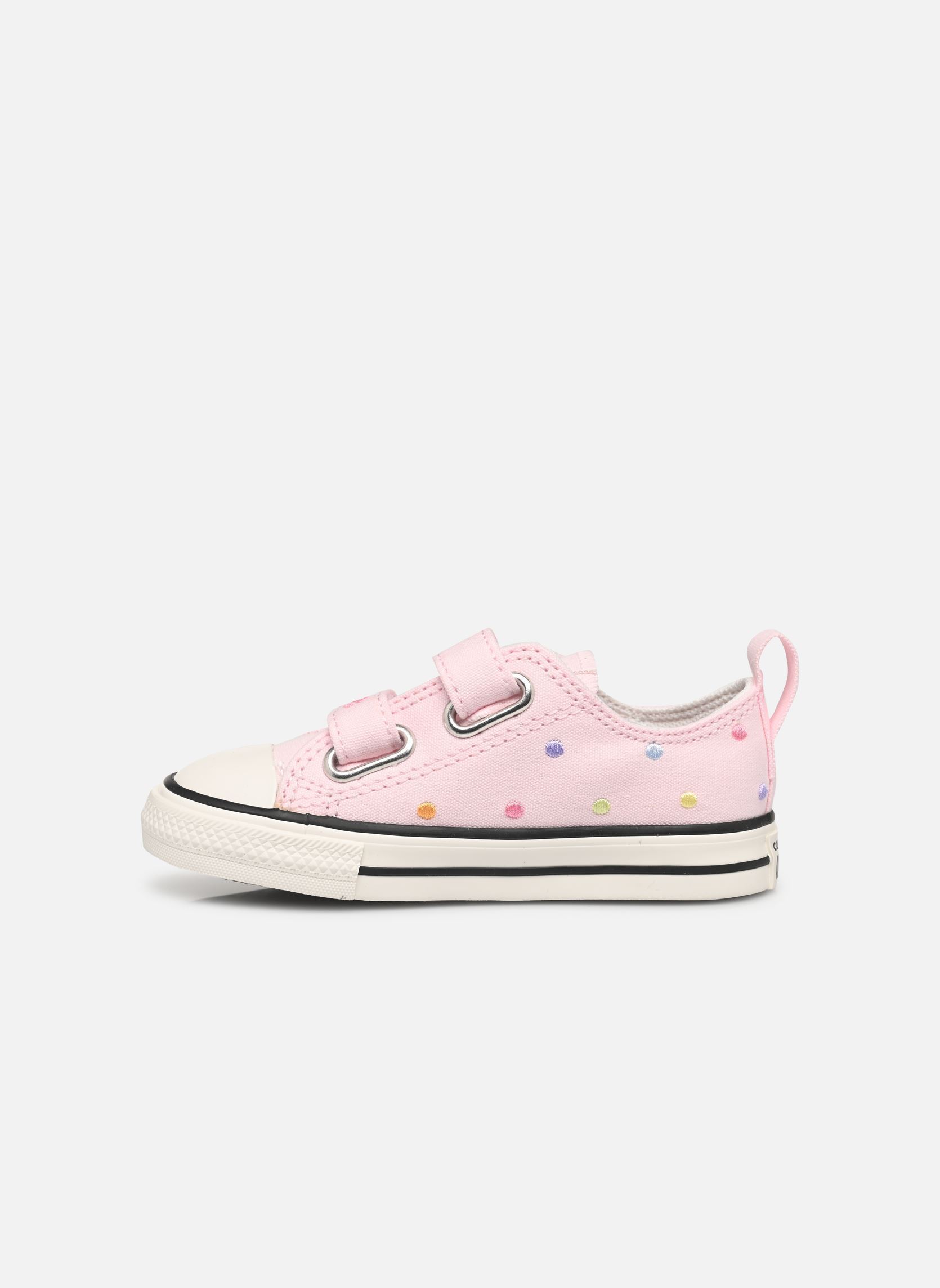 Niedrige Sneaker Chuck Taylor All Star 2V Ox mädchen rosa Converse Niedrige Sneaker Chuck Taylor All Star 2V Ox mädchen rosa Sugar Berry/Multi