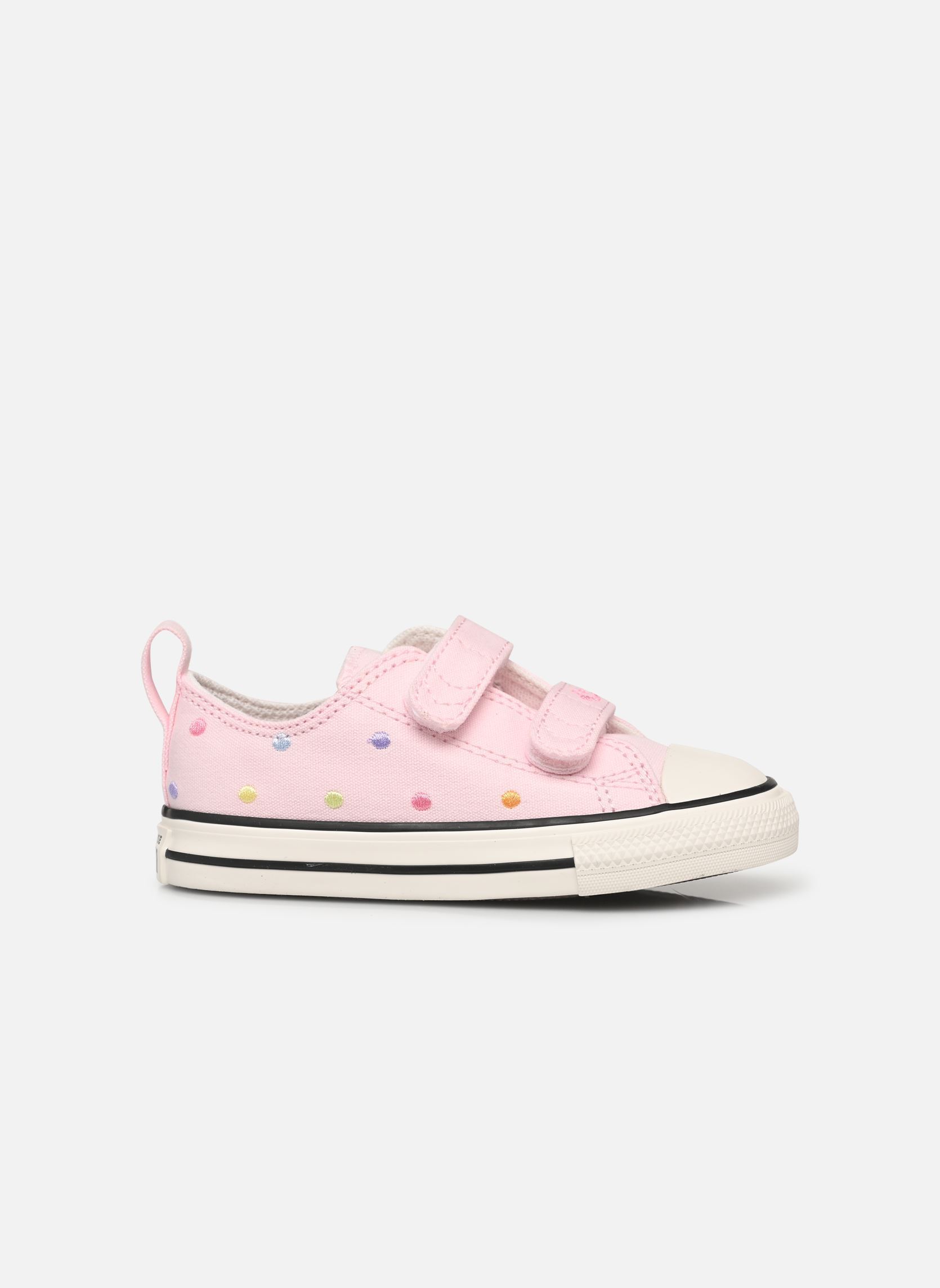 Niedrige Sneaker Chuck Taylor All Star 2V Ox mädchen rosa Converse Niedrige Sneaker Chuck Taylor All Star 2V Ox mädchen rosa Sugar Berry/Multi