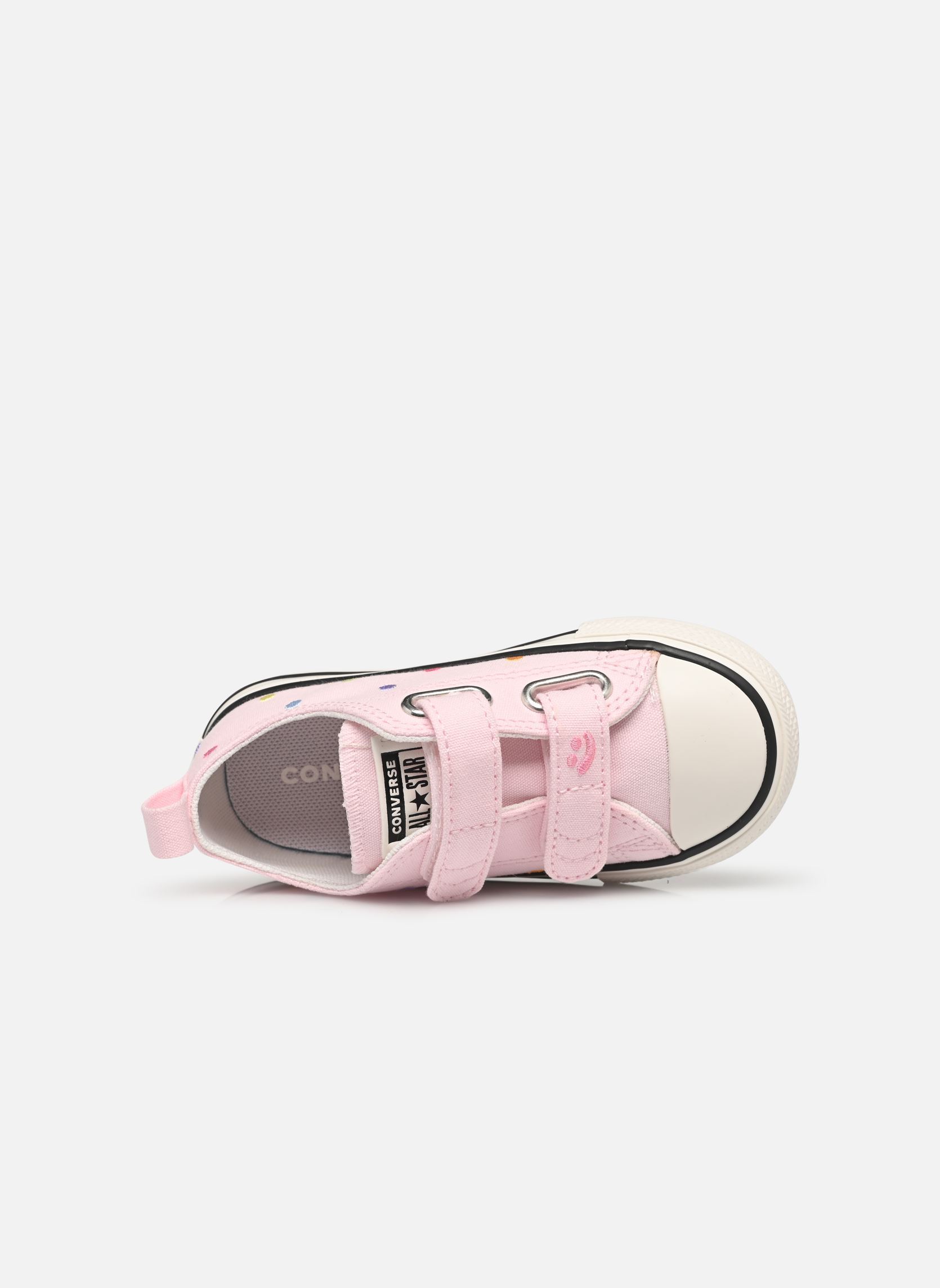Niedrige Sneaker Chuck Taylor All Star 2V Ox mädchen rosa Converse Niedrige Sneaker Chuck Taylor All Star 2V Ox mädchen rosa Sugar Berry/Multi