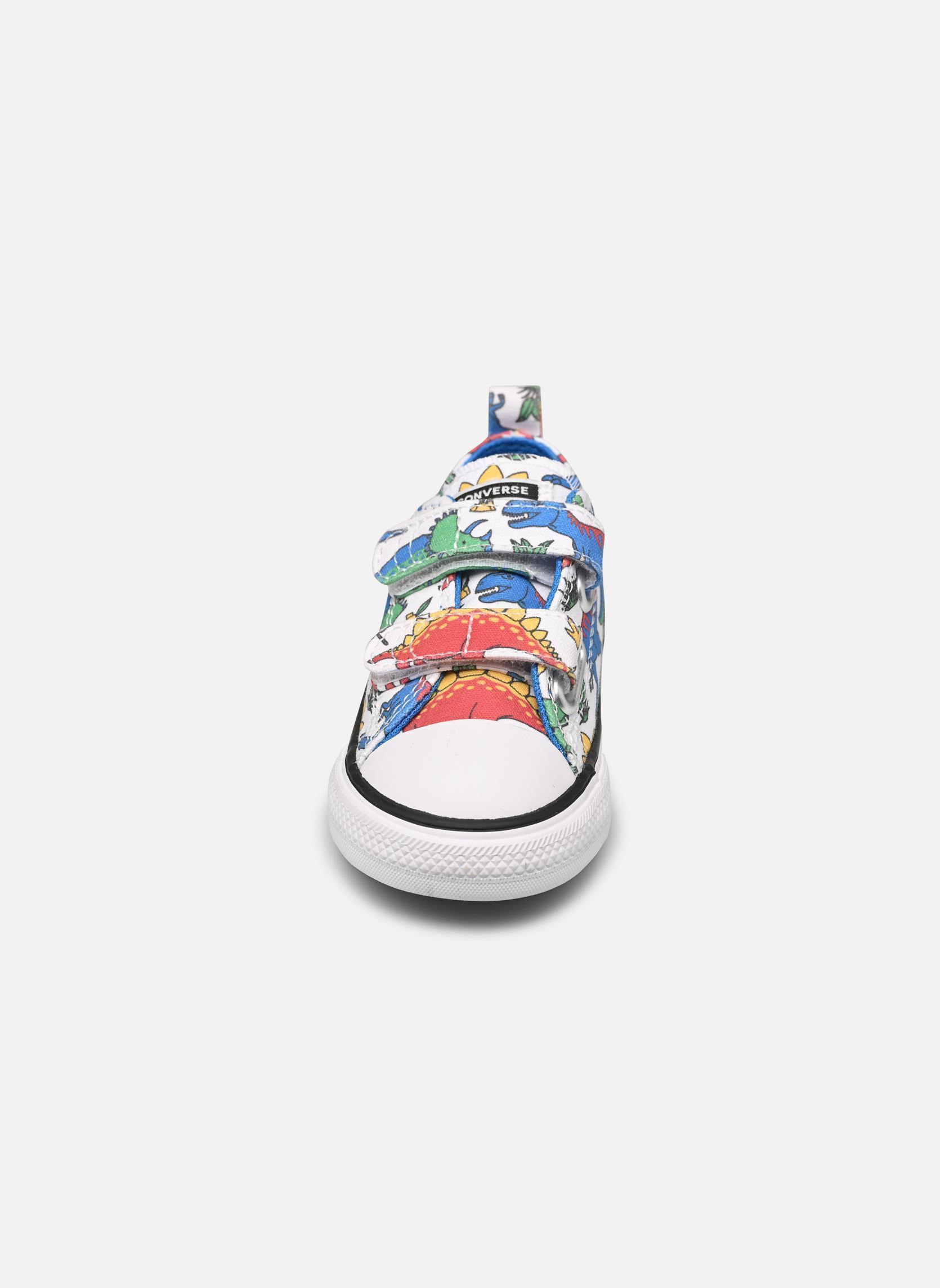 Zapatillas bajas Chuck Taylor All Star 2V Ox blanco Converse Zapatillas bajas Chuck Taylor All Star 2V Ox blanco White/Totally Blue/Enamel Red