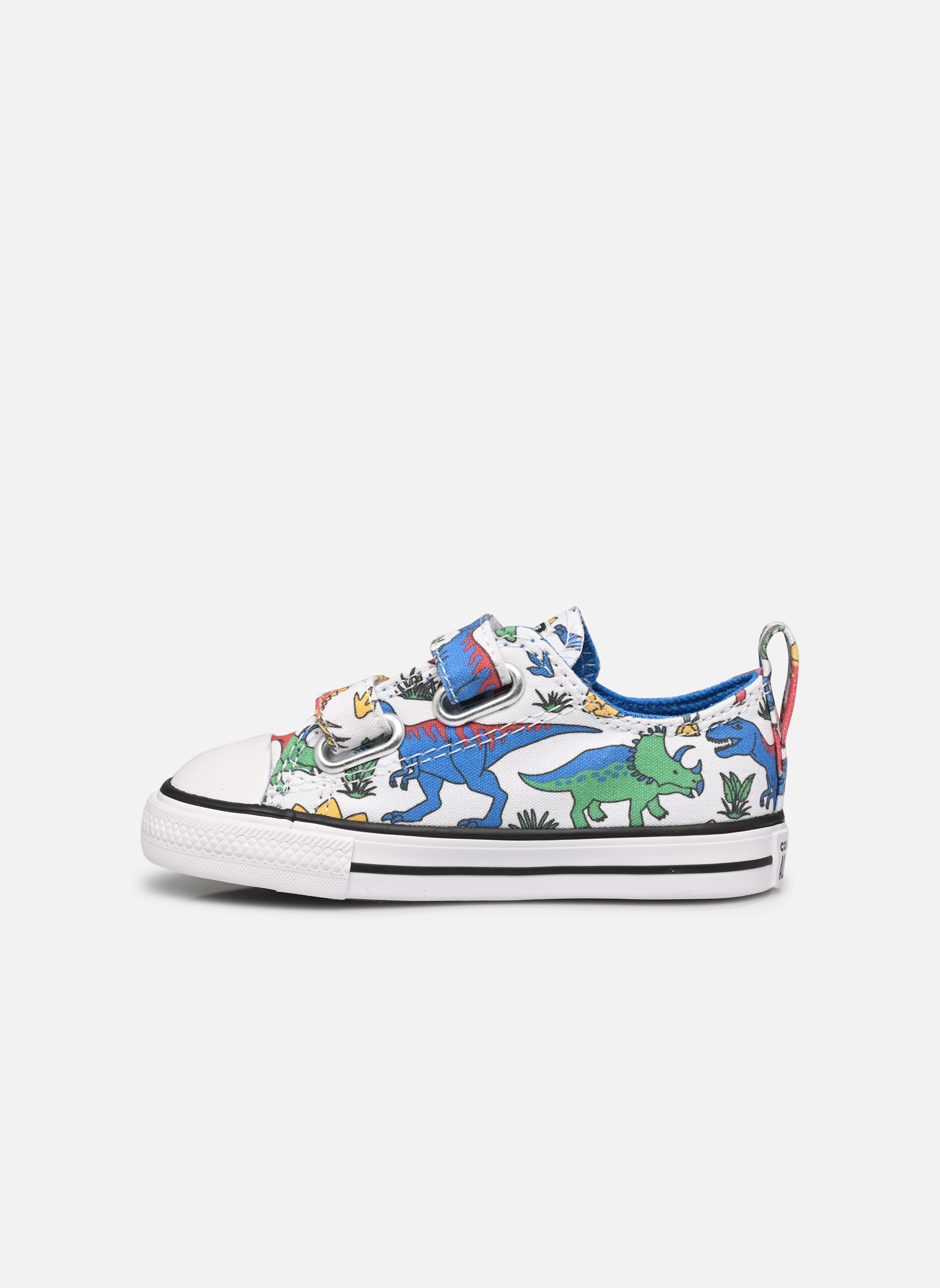 Zapatillas bajas Chuck Taylor All Star 2V Ox blanco Converse Zapatillas bajas Chuck Taylor All Star 2V Ox blanco White/Totally Blue/Enamel Red