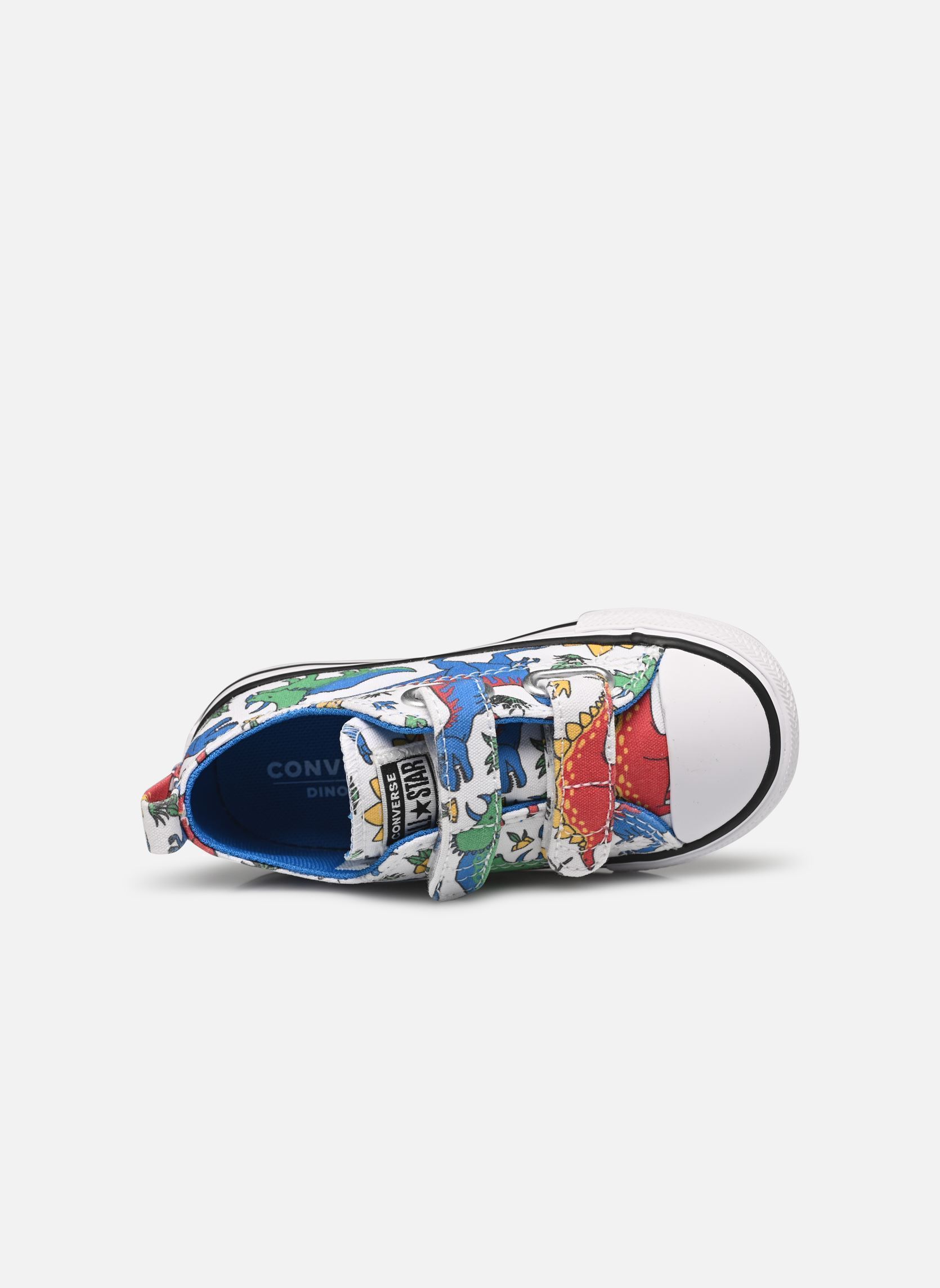 Zapatillas bajas Chuck Taylor All Star 2V Ox blanco Converse Zapatillas bajas Chuck Taylor All Star 2V Ox blanco White/Totally Blue/Enamel Red
