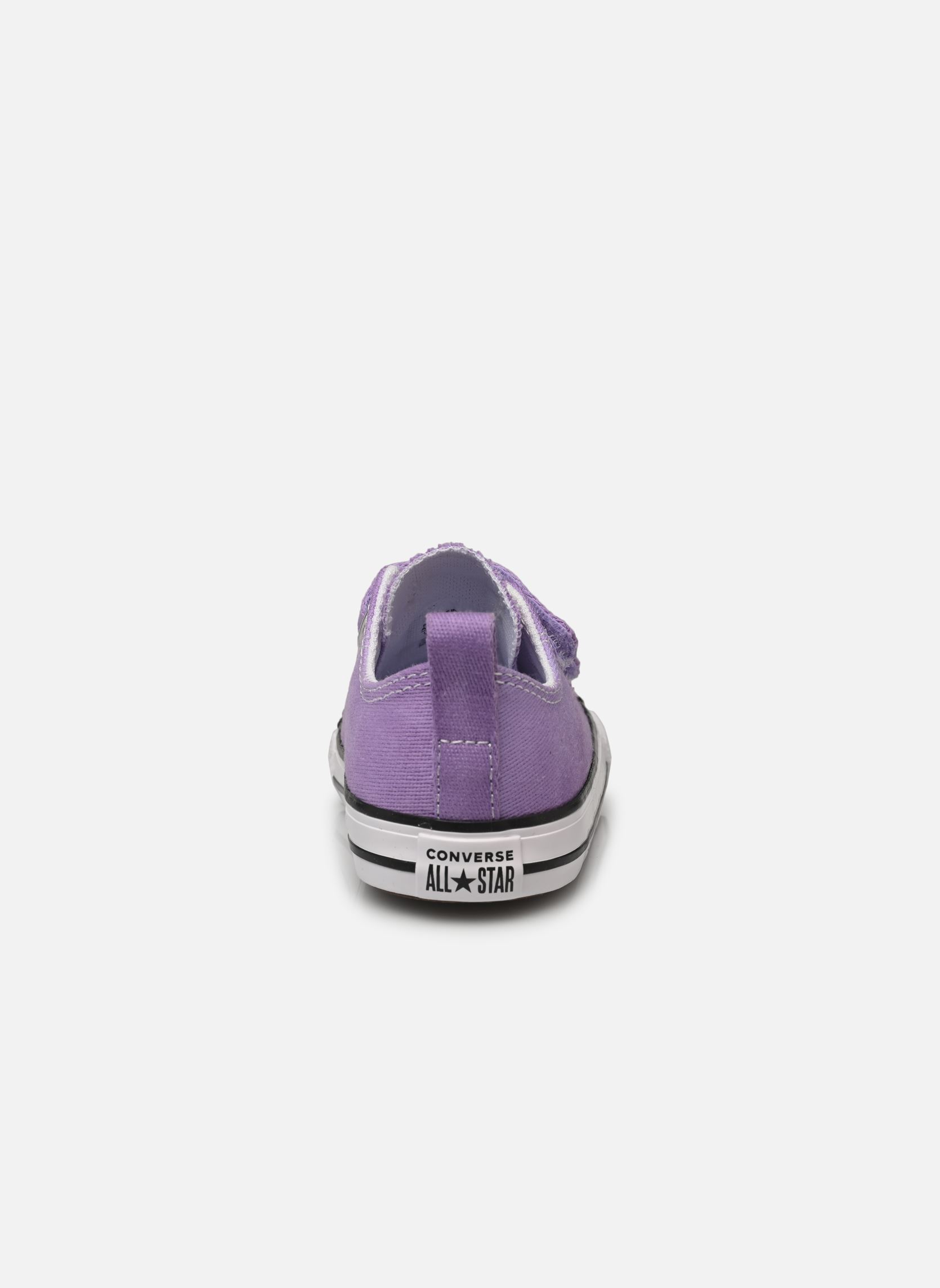 Baskets basses Chuck Taylor All Star 2V Ox fille violet Converse Baskets basses Chuck Taylor All Star 2V Ox fille violet Court Purple/Violet Heat