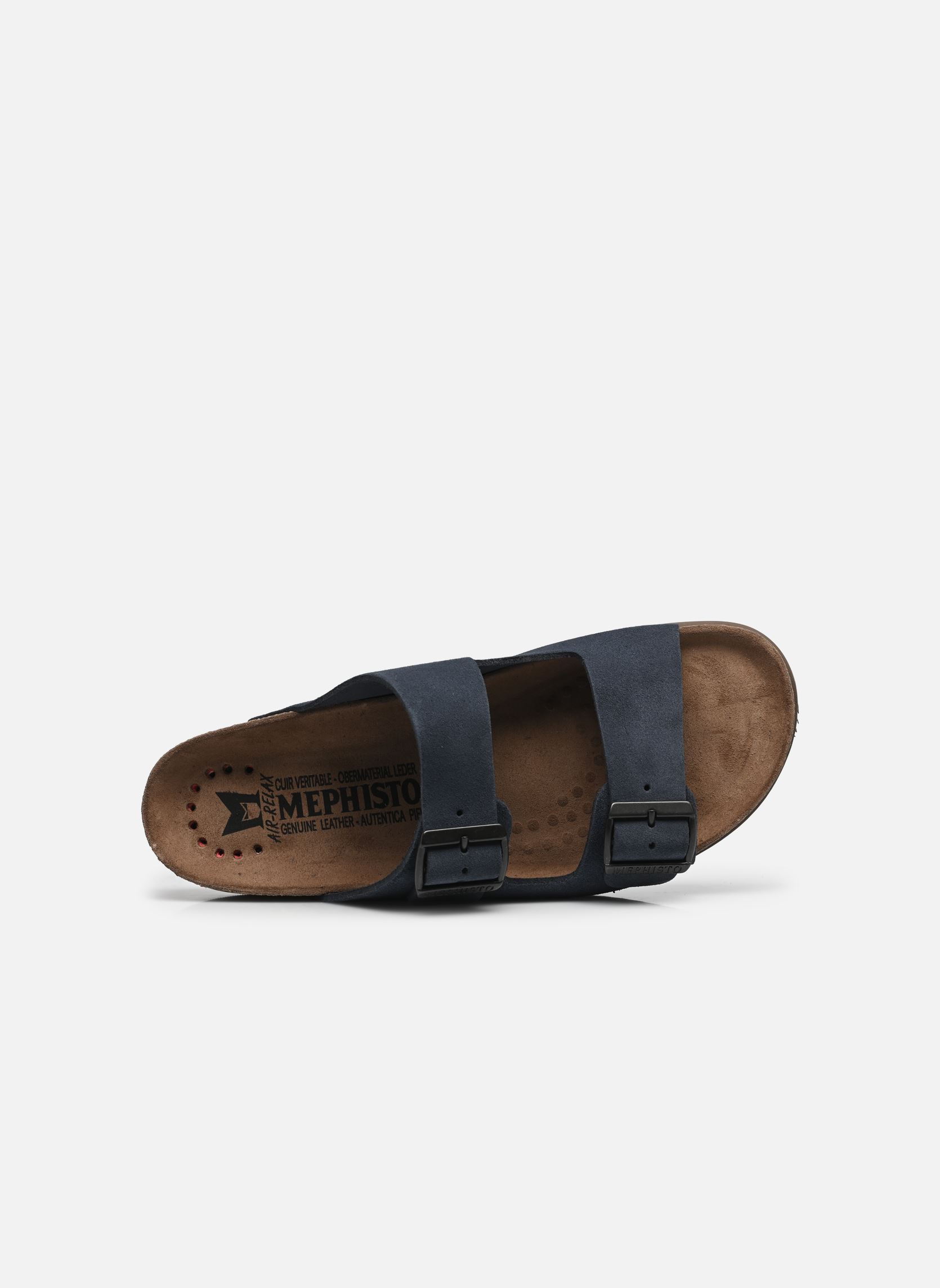 Pantoletten Nerio herren blau Mephisto Pantoletten Nerio herren blau DEEP BLUE