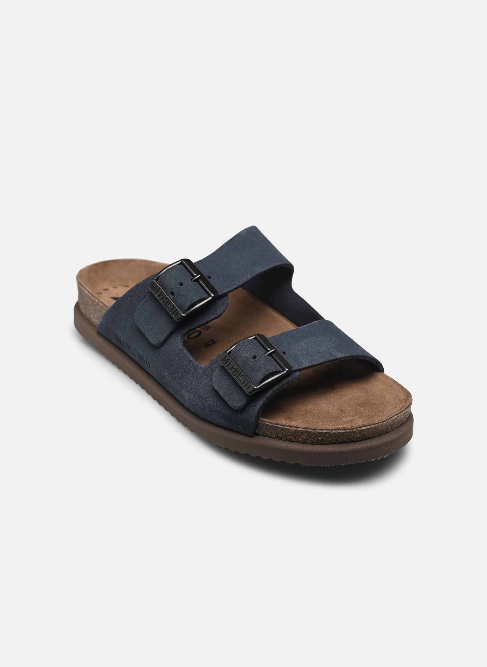 Pantoletten Nerio herren blau Mephisto Pantoletten Nerio herren blau DEEP BLUE