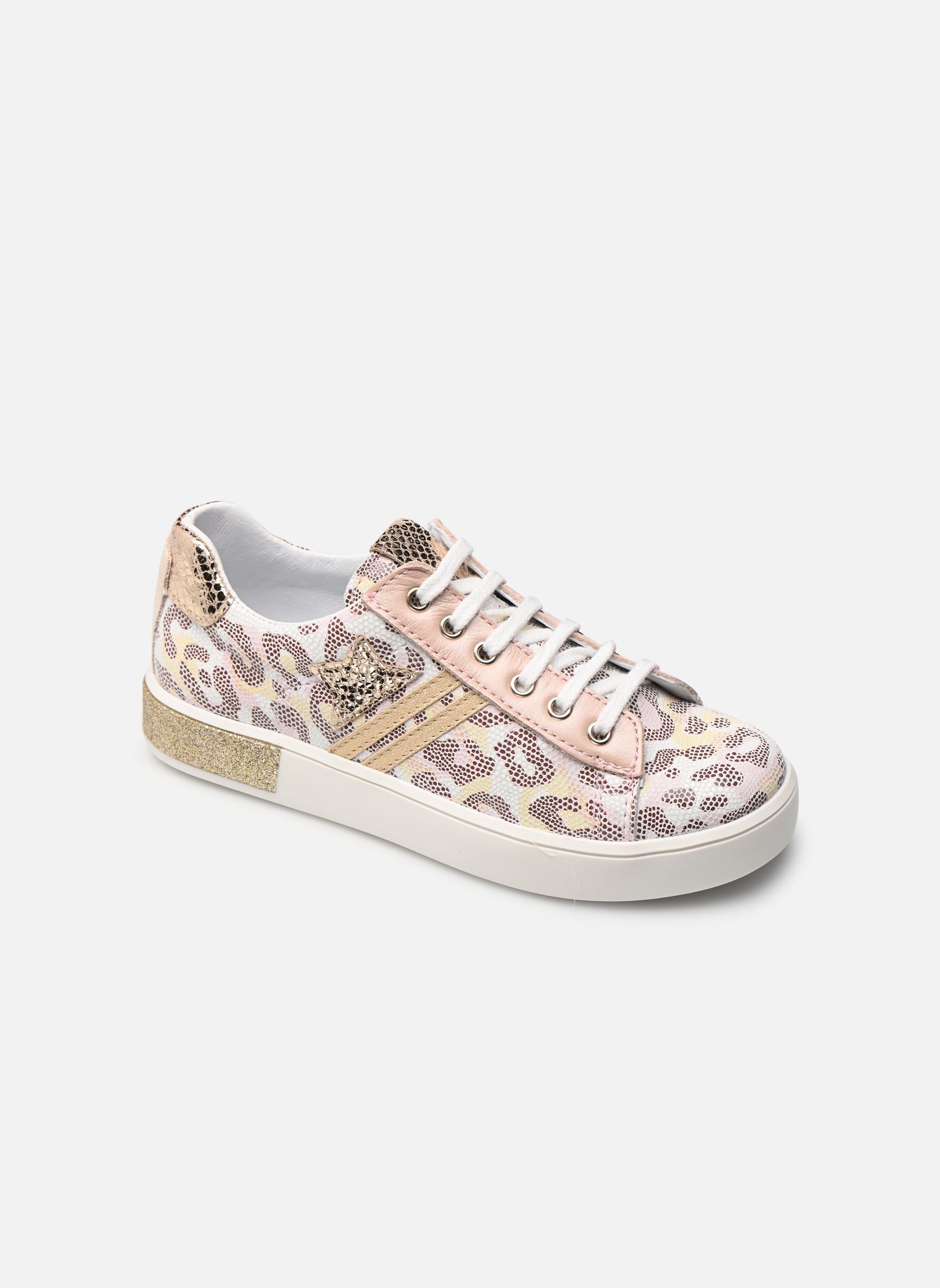 Niedrige Sneaker Saraba mädchen mehrfarbig Bopy Niedrige Sneaker Saraba mädchen mehrfarbig LEO MULTICO