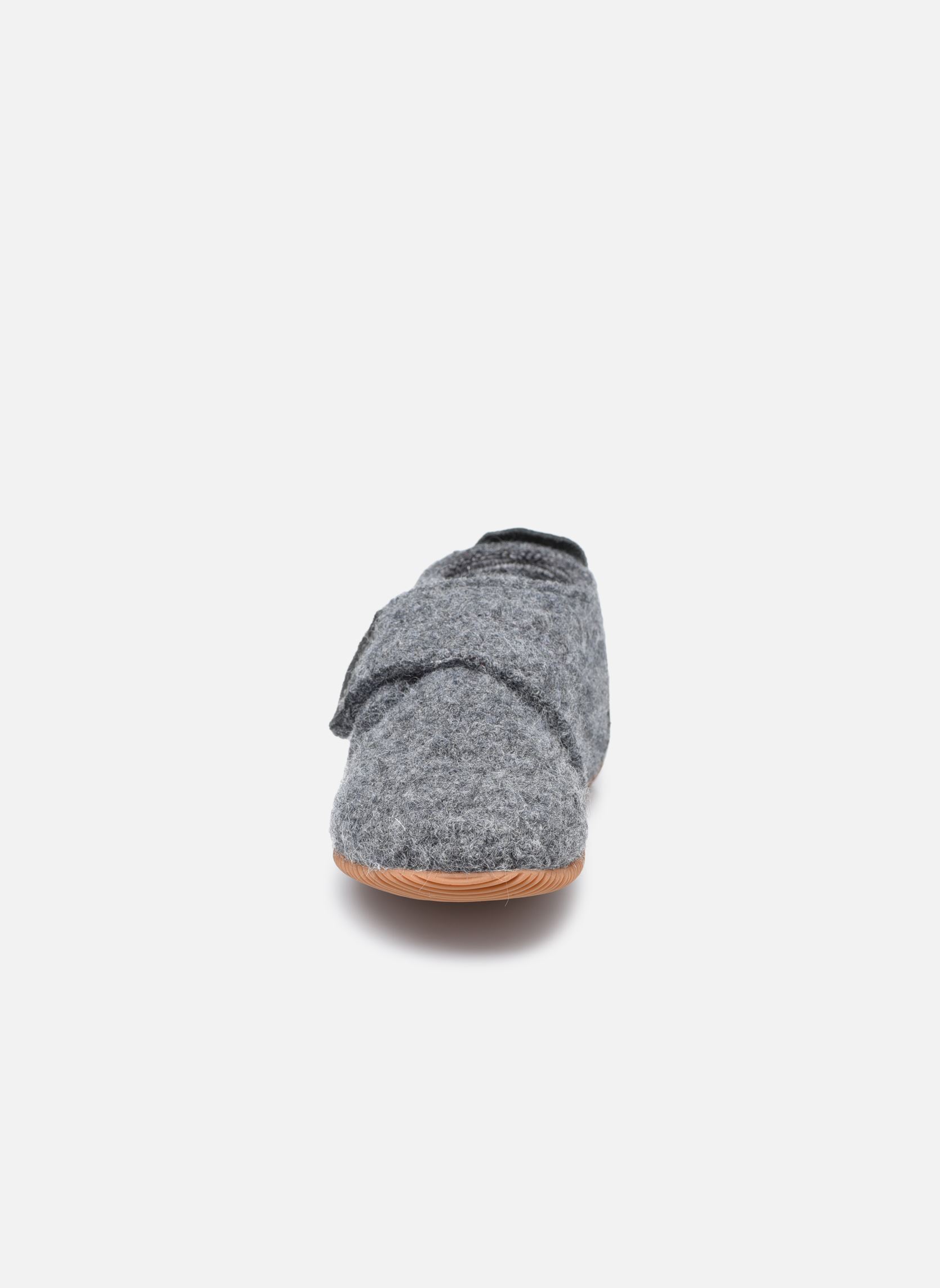 Hausschuhe Oberstaufen - Slim Fit grau Giesswein Hausschuhe Oberstaufen - Slim Fit grau Schiefer