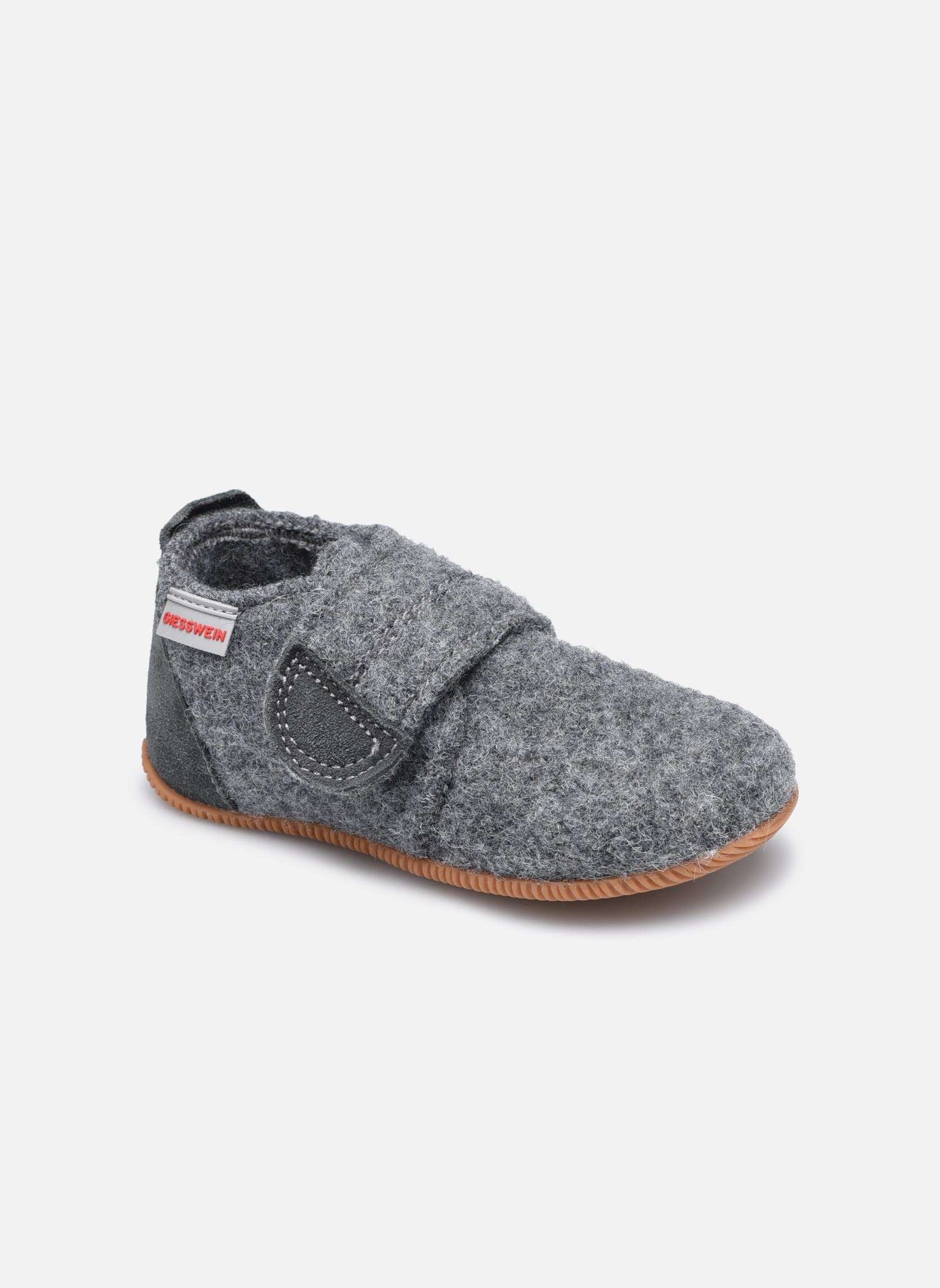 Hausschuhe Oberstaufen - Slim Fit grau Giesswein Hausschuhe Oberstaufen - Slim Fit grau Schiefer