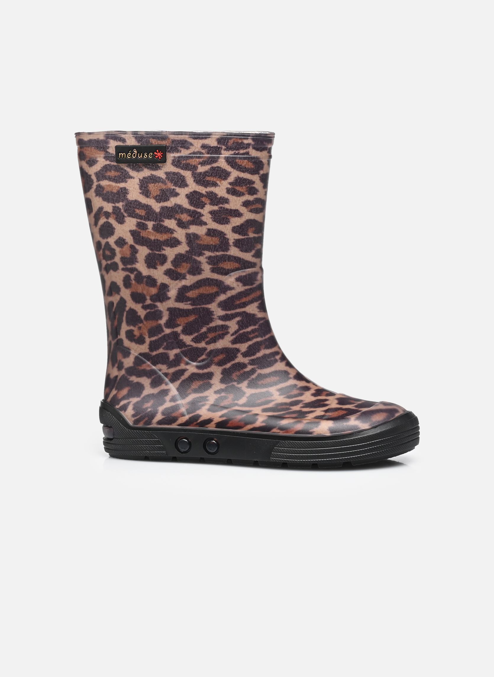 Bottes de pluie Airdim fille marron Méduse Bottes de pluie Airdim fille marron PANTHERE/NOIR