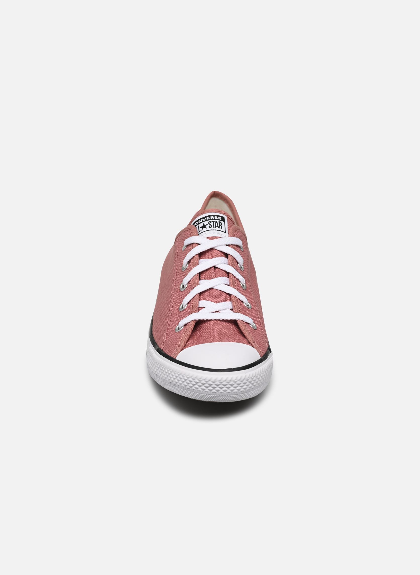 Baskets toile Chuck Taylor All Star Dainty Ox W femme rose Converse Baskets toile Chuck Taylor All Star Dainty Ox W femme rose LIGHT SADDLE/EGRET/BLACK