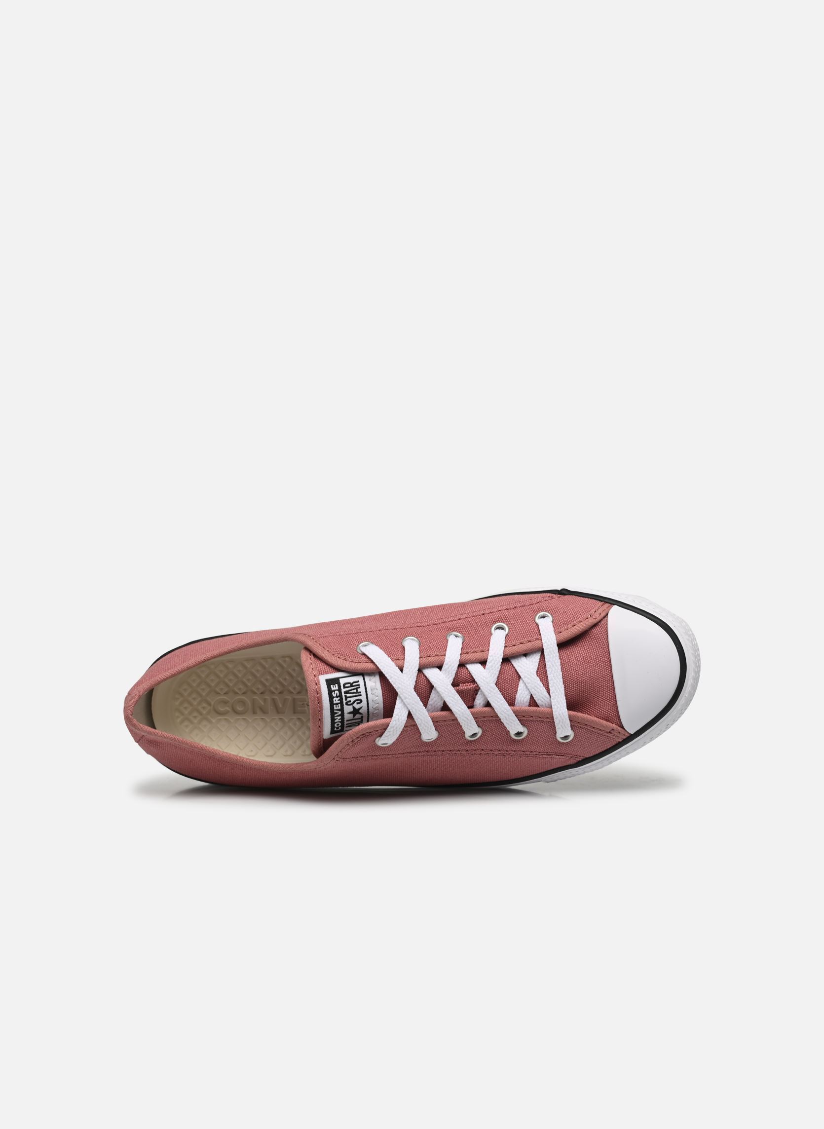 Baskets toile Chuck Taylor All Star Dainty Ox W femme rose Converse Baskets toile Chuck Taylor All Star Dainty Ox W femme rose LIGHT SADDLE/EGRET/BLACK