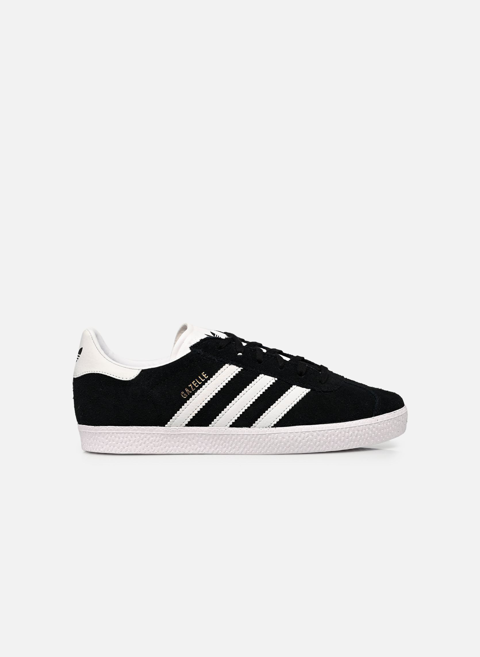 Lage sneakers GAZELLE zwart adidas originals Lage sneakers GAZELLE zwart CBLACK/FTWWHT/GOLDMT