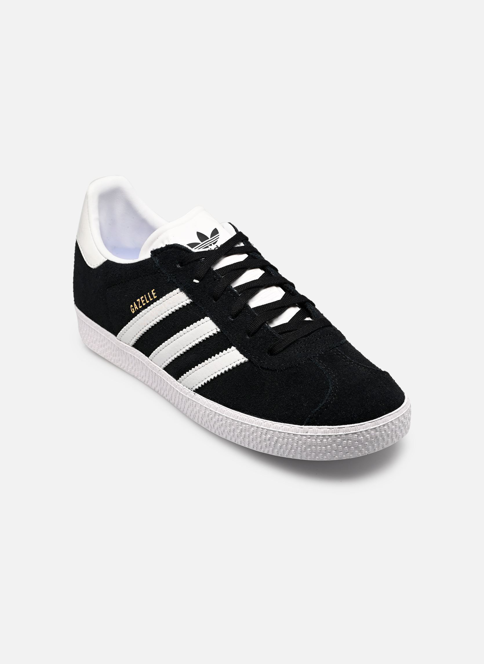 Lage sneakers GAZELLE zwart adidas originals Lage sneakers GAZELLE zwart CBLACK/FTWWHT/GOLDMT