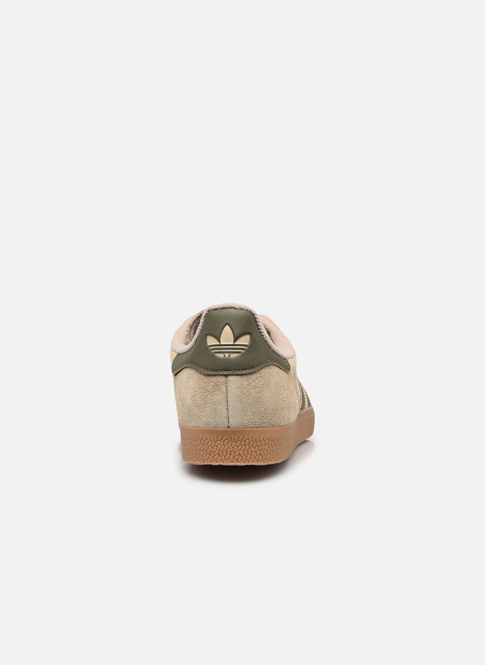 Niedrige Sneaker GAZELLE grün adidas originals Niedrige Sneaker GAZELLE grün KHAKI THREE