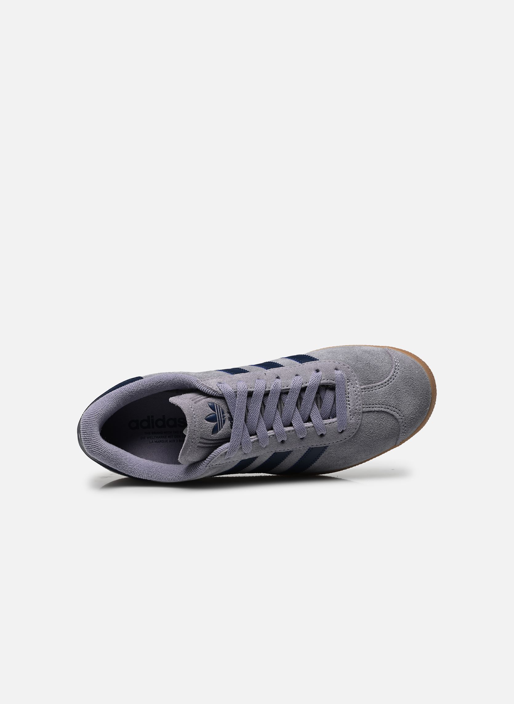 Niedrige Sneaker GAZELLE blau adidas originals Niedrige Sneaker GAZELLE blau SLATE