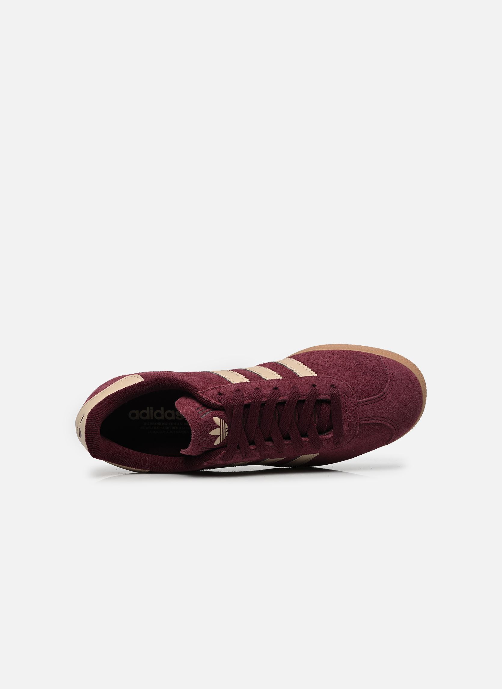 Niedrige Sneaker GAZELLE bordeaux adidas originals Niedrige Sneaker GAZELLE bordeaux MAROON