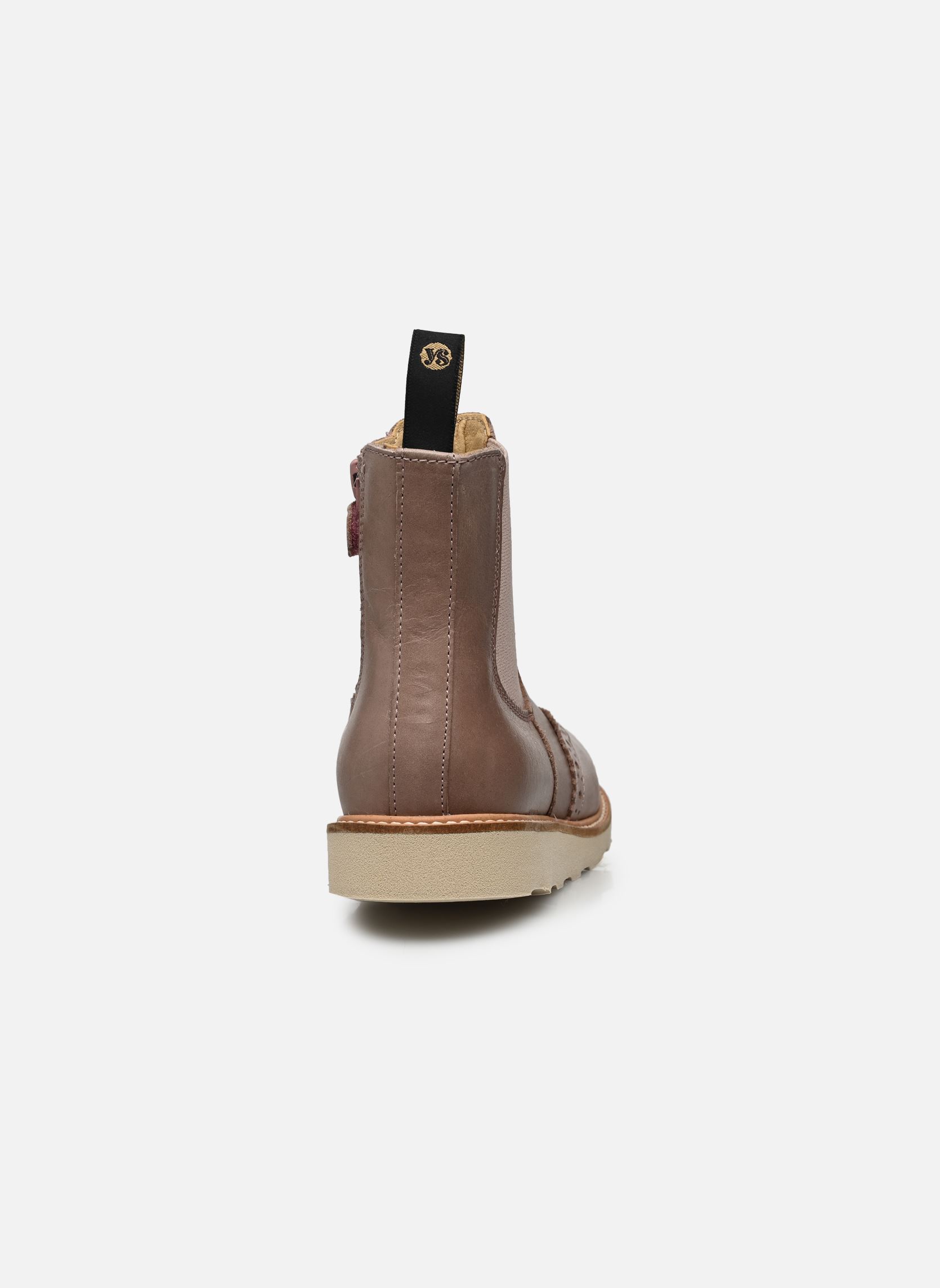 Bottines Francis fille beige Young Soles Bottines Francis fille beige ROSE LEATHER