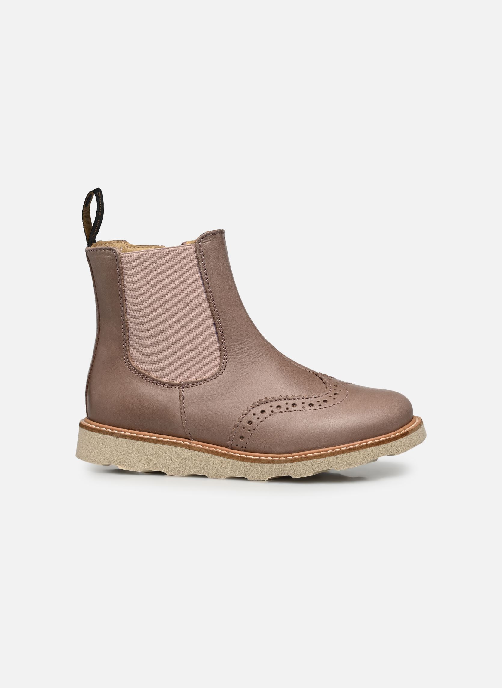 Bottines Francis fille beige Young Soles Bottines Francis fille beige ROSE LEATHER