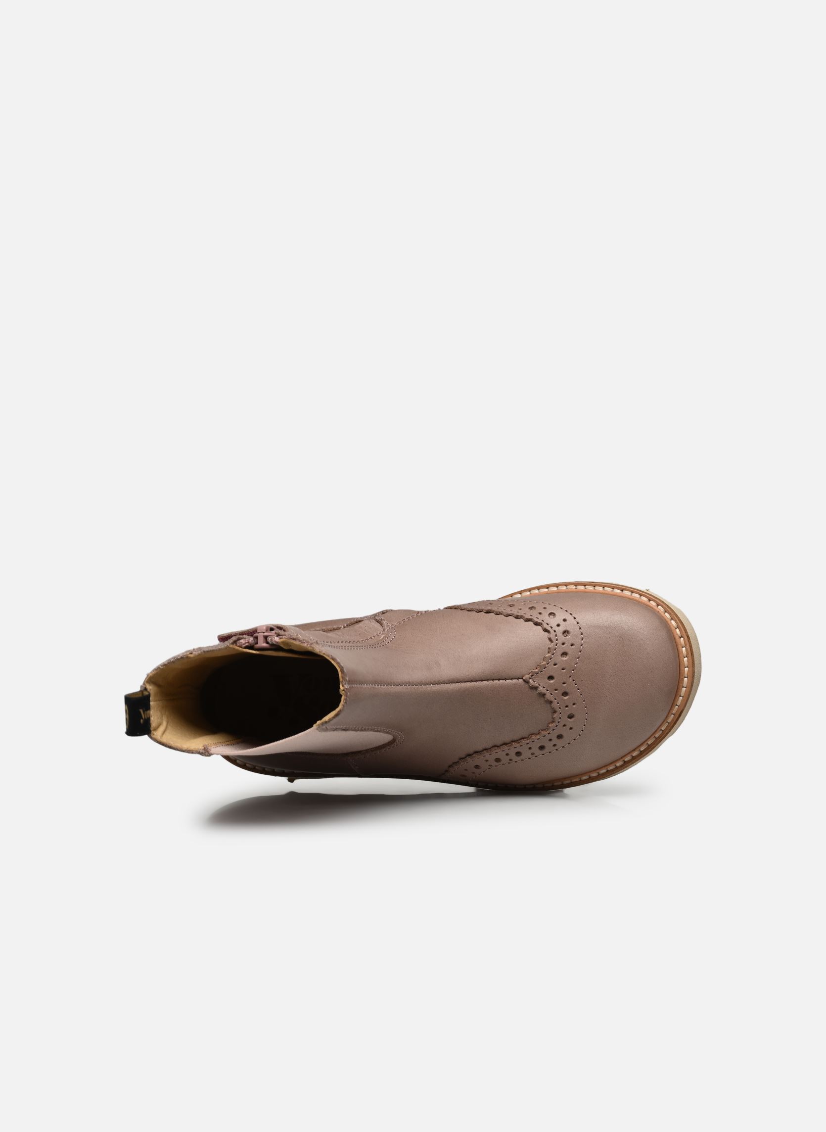 Bottines Francis fille beige Young Soles Bottines Francis fille beige ROSE LEATHER