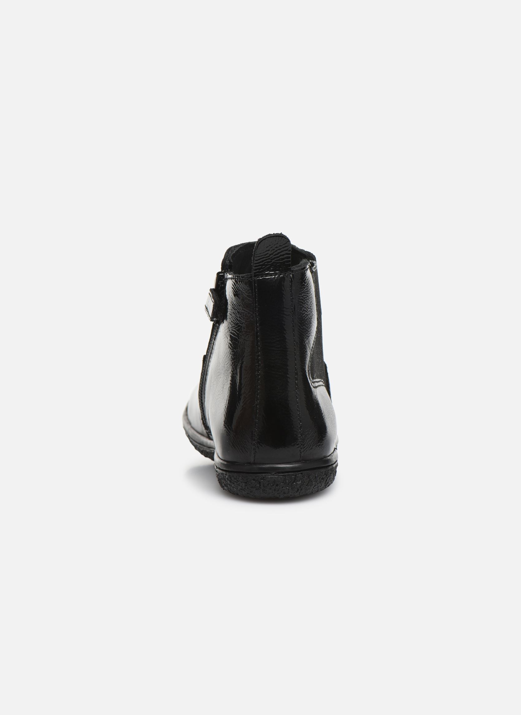 Bottines Vermillon fille noir Kickers Bottines Vermillon fille noir NOIR VERNIS