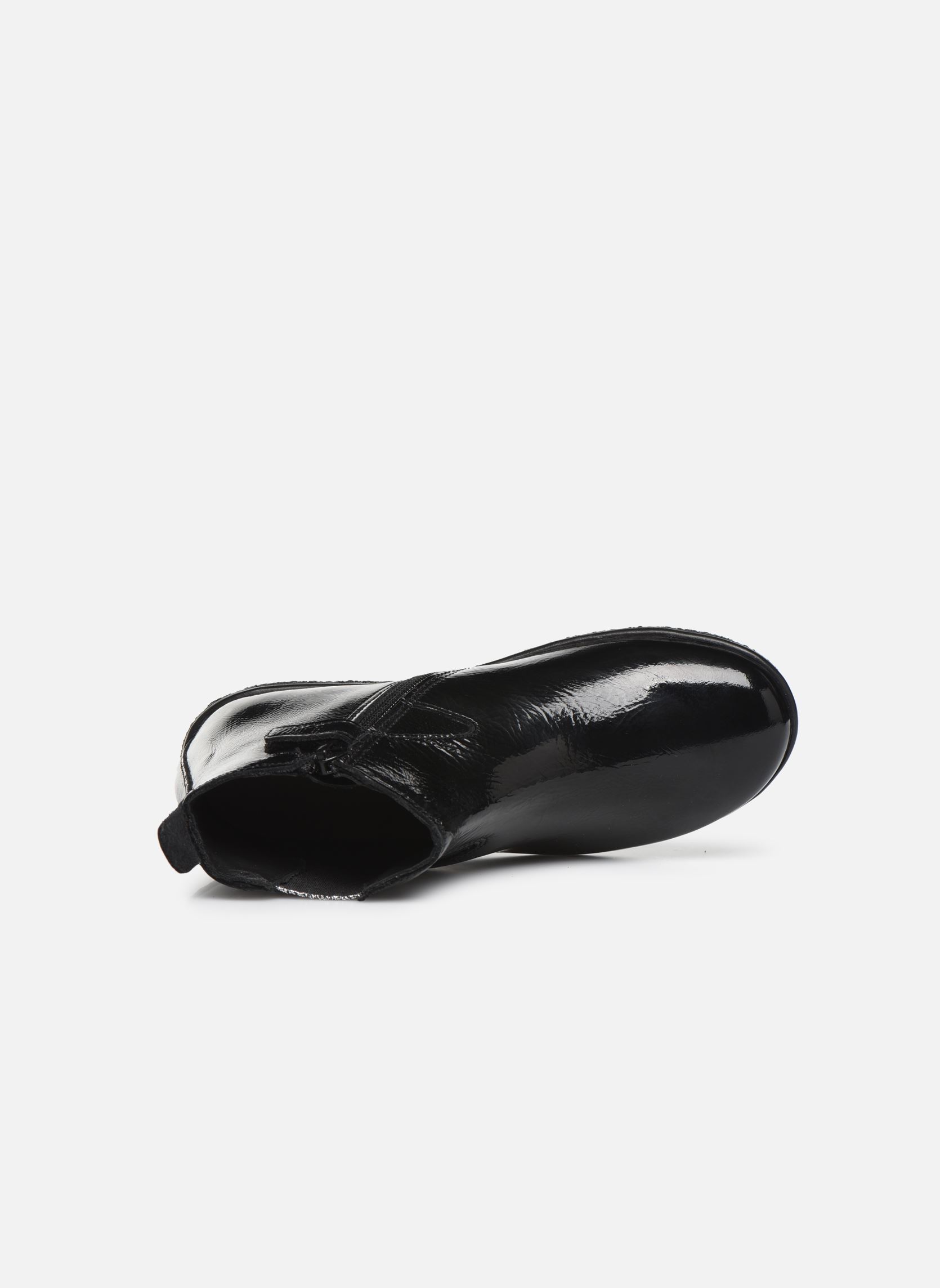 Bottines Vermillon fille noir Kickers Bottines Vermillon fille noir NOIR VERNIS