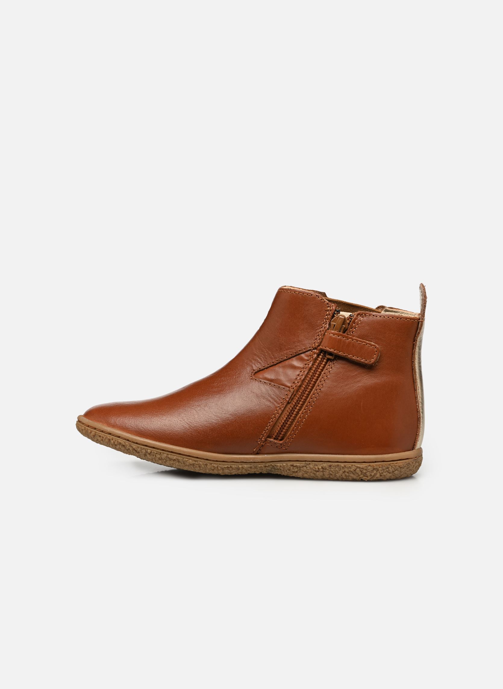 Bottines Vermillon fille marron Kickers Bottines Vermillon fille marron CAMEL OR