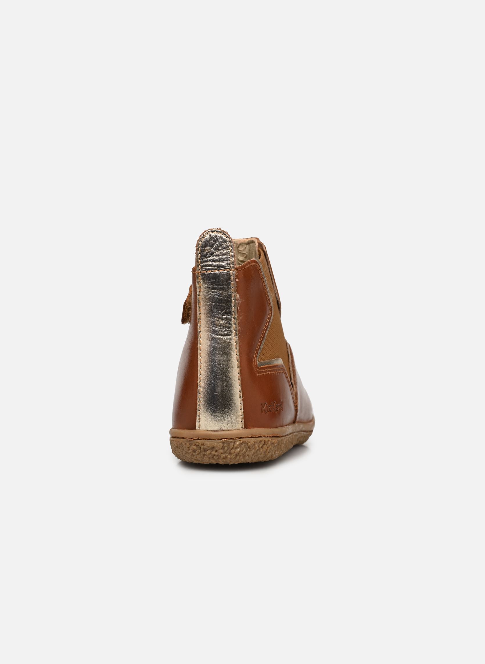 Bottines Vermillon fille marron Kickers Bottines Vermillon fille marron CAMEL OR