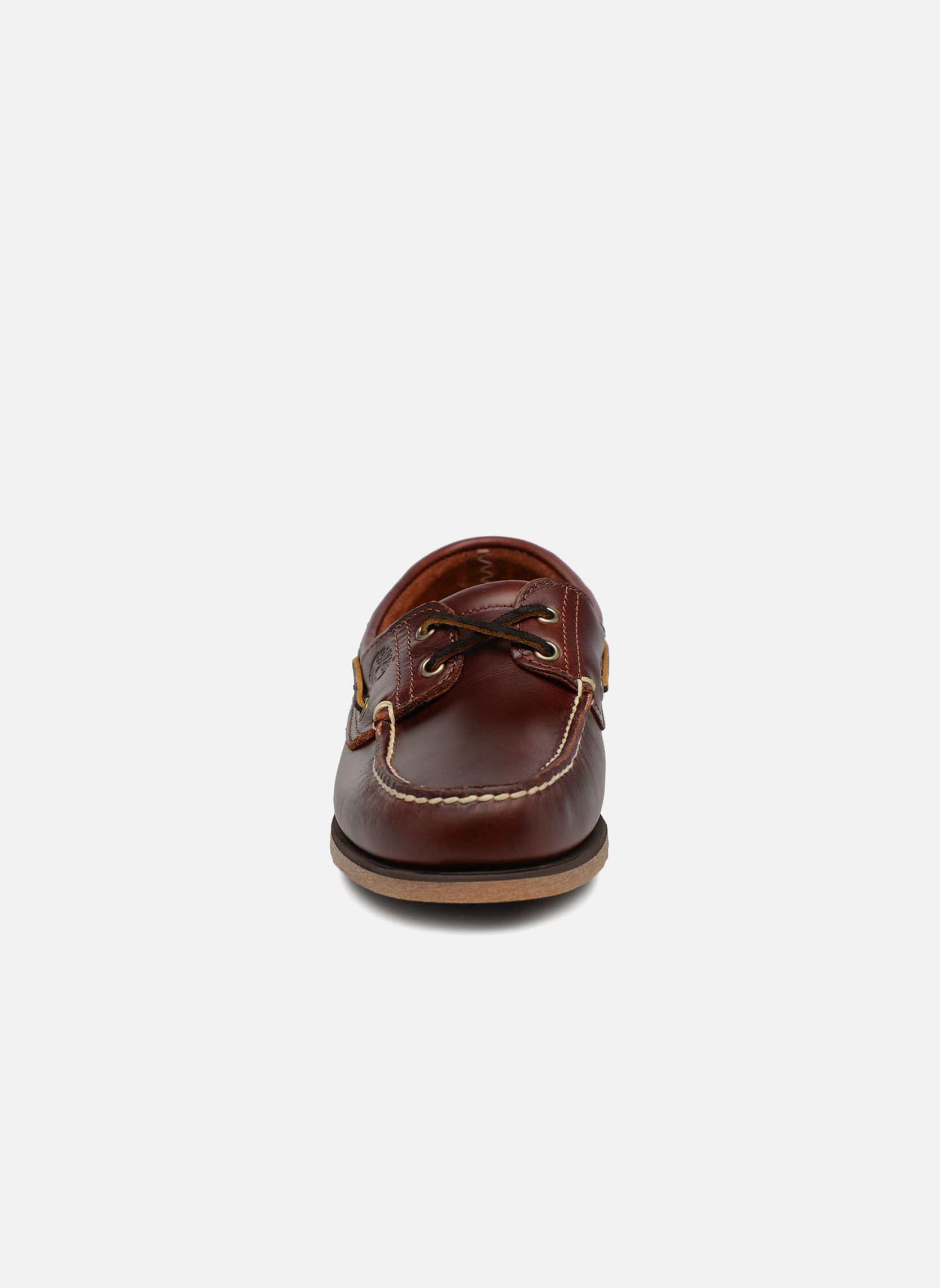 Bootschuhe Classic Boat 2 Eye herren braun Timberland Bootschuhe Classic Boat 2 Eye herren braun MD BROWN FULL GRAIN
