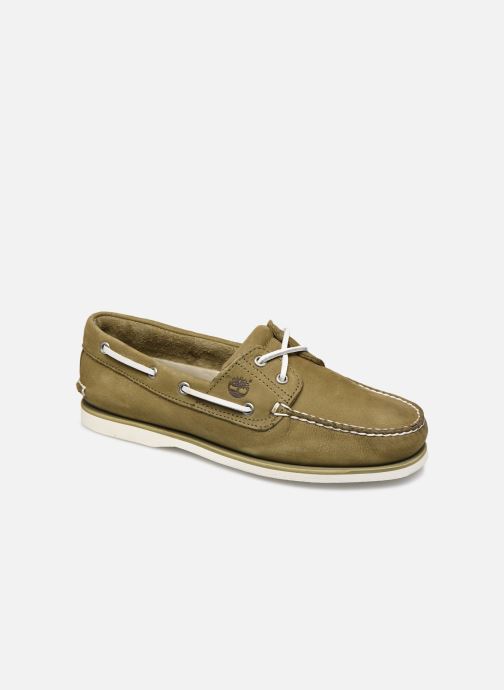Timberland Classic Boat 2 Eye (Verde) - Scarpe con lacci chez Sarenza  (440014)