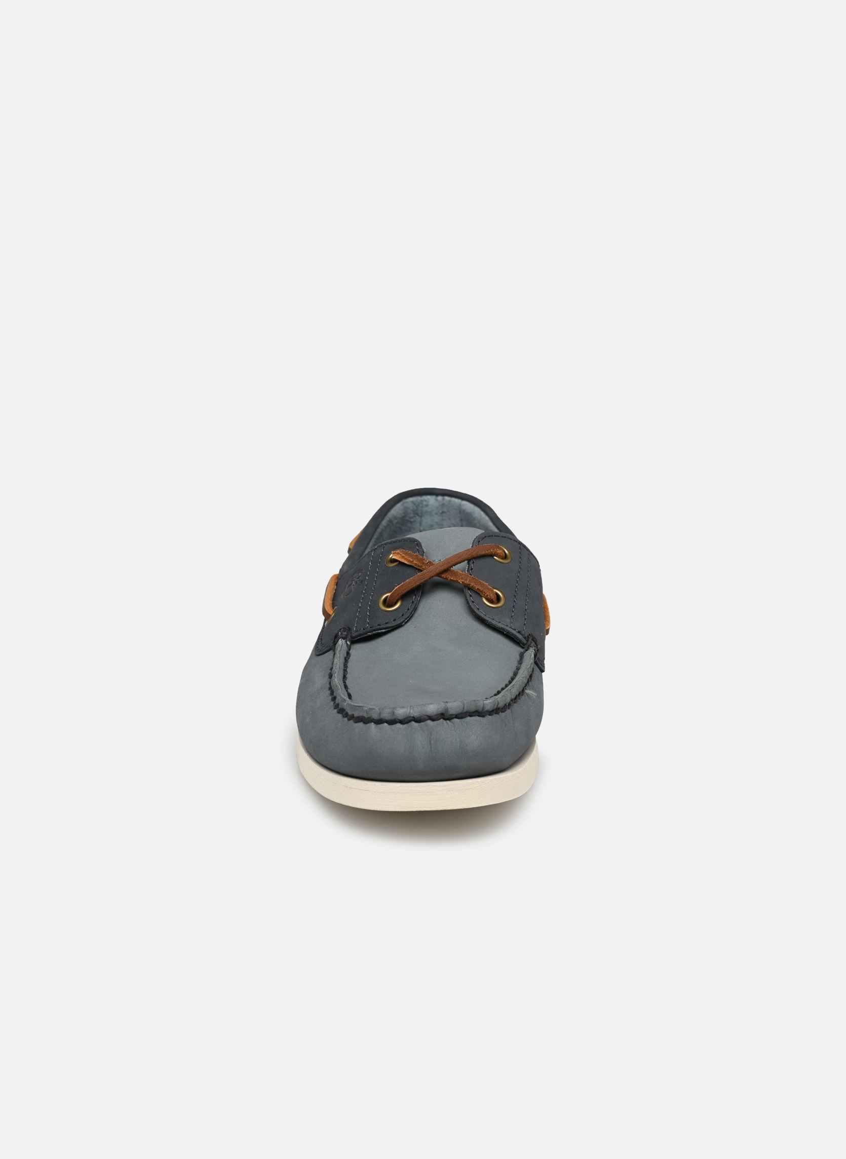 Bootschoenen Classic Boat 2 Eye heren blauw Timberland Bootschoenen Classic Boat 2 Eye heren blauw CLASSIC BOAT MEDIUM BLUE NUBUC