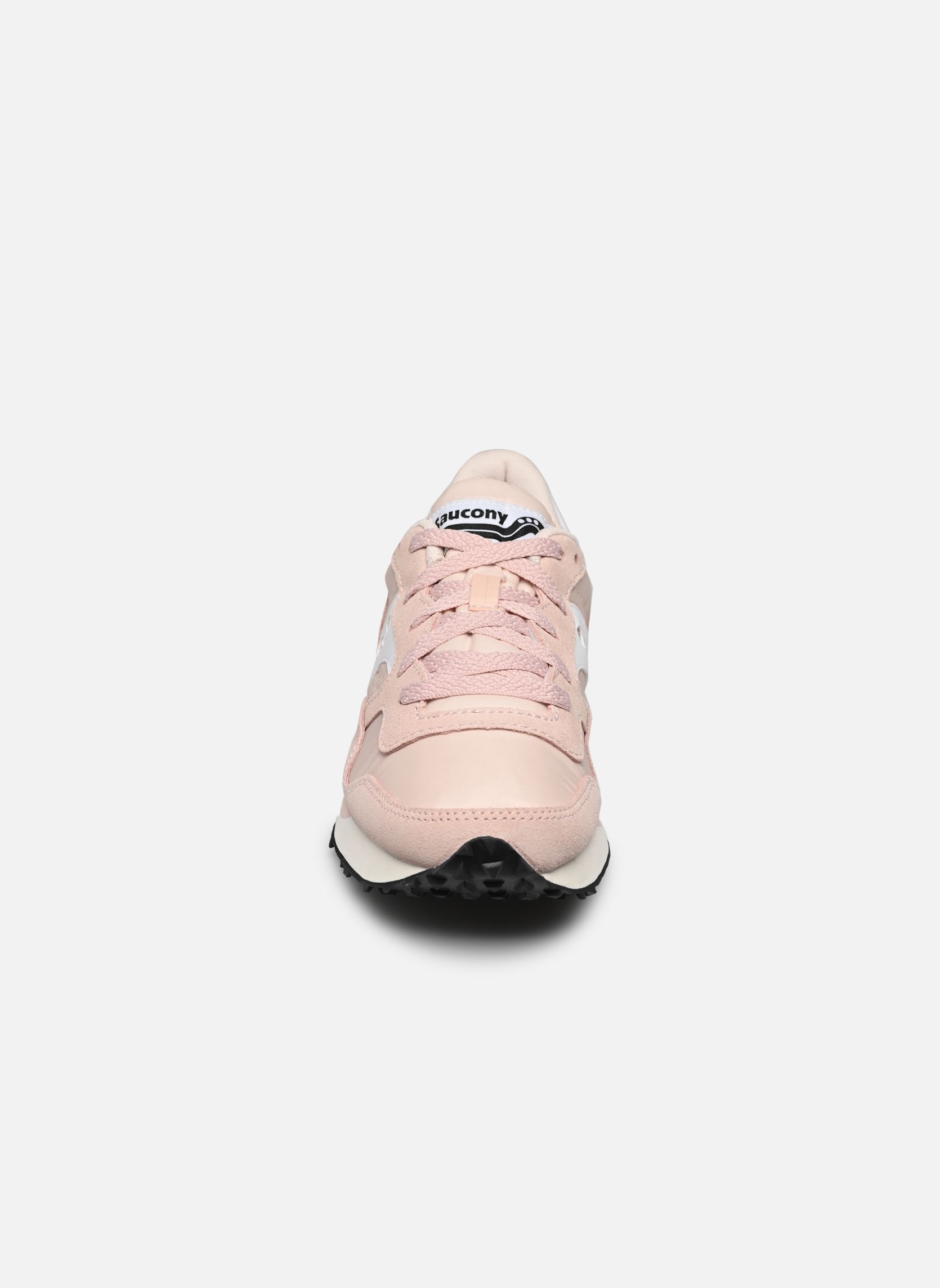 Niedrige Sneaker Shadow Original W damen rosa Saucony Niedrige Sneaker Shadow Original W damen rosa Peach/White