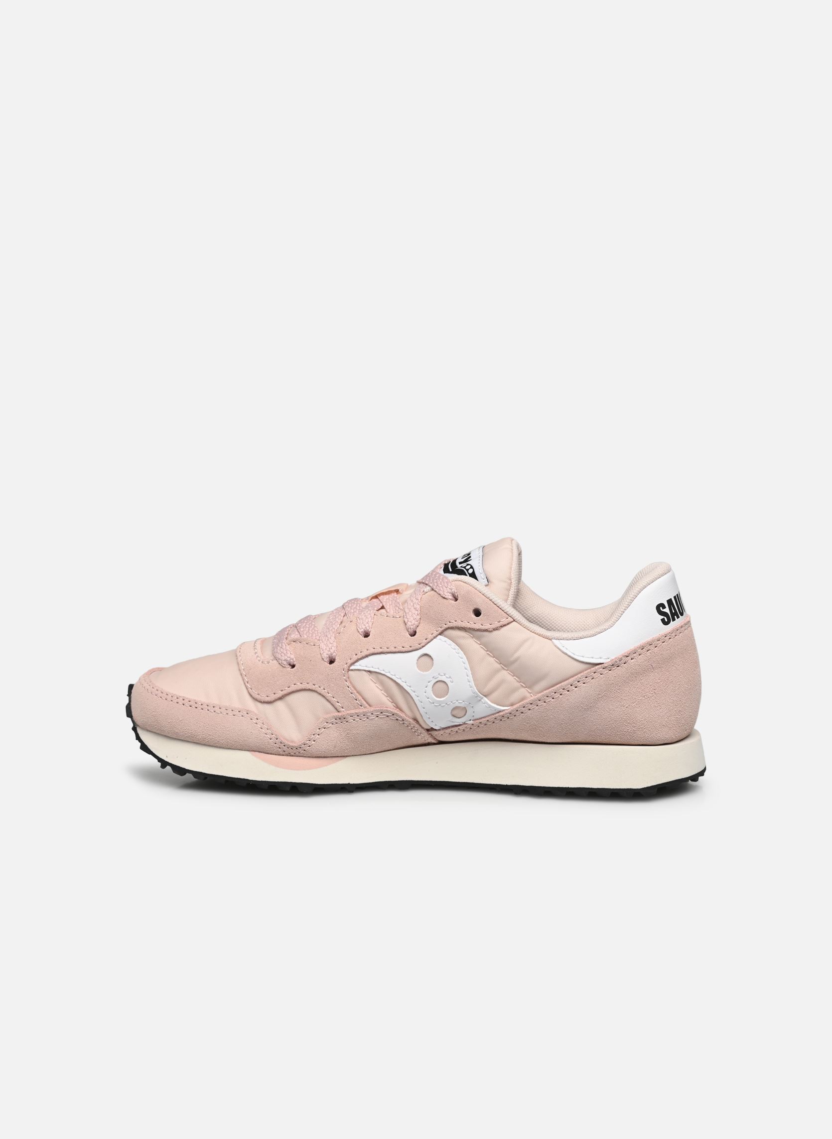 Niedrige Sneaker Shadow Original W damen rosa Saucony Niedrige Sneaker Shadow Original W damen rosa Peach/White