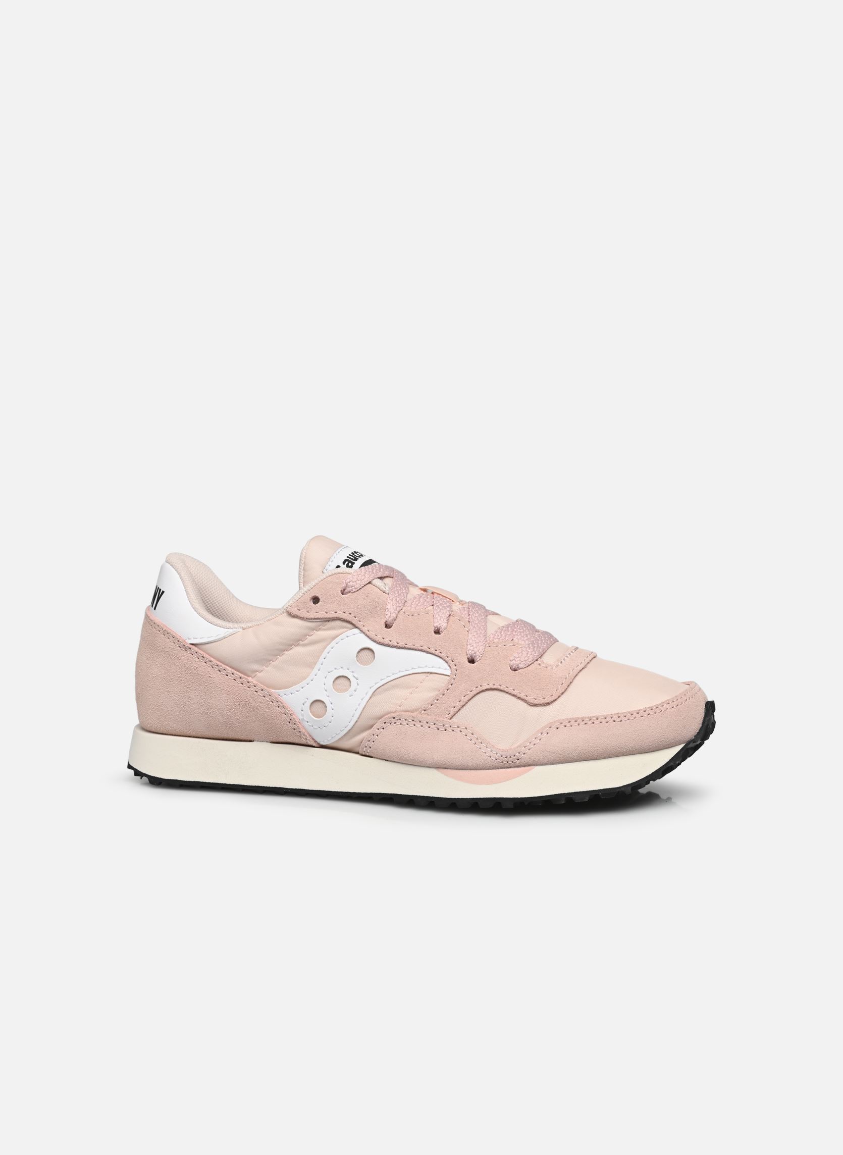Niedrige Sneaker Shadow Original W damen rosa Saucony Niedrige Sneaker Shadow Original W damen rosa Peach/White