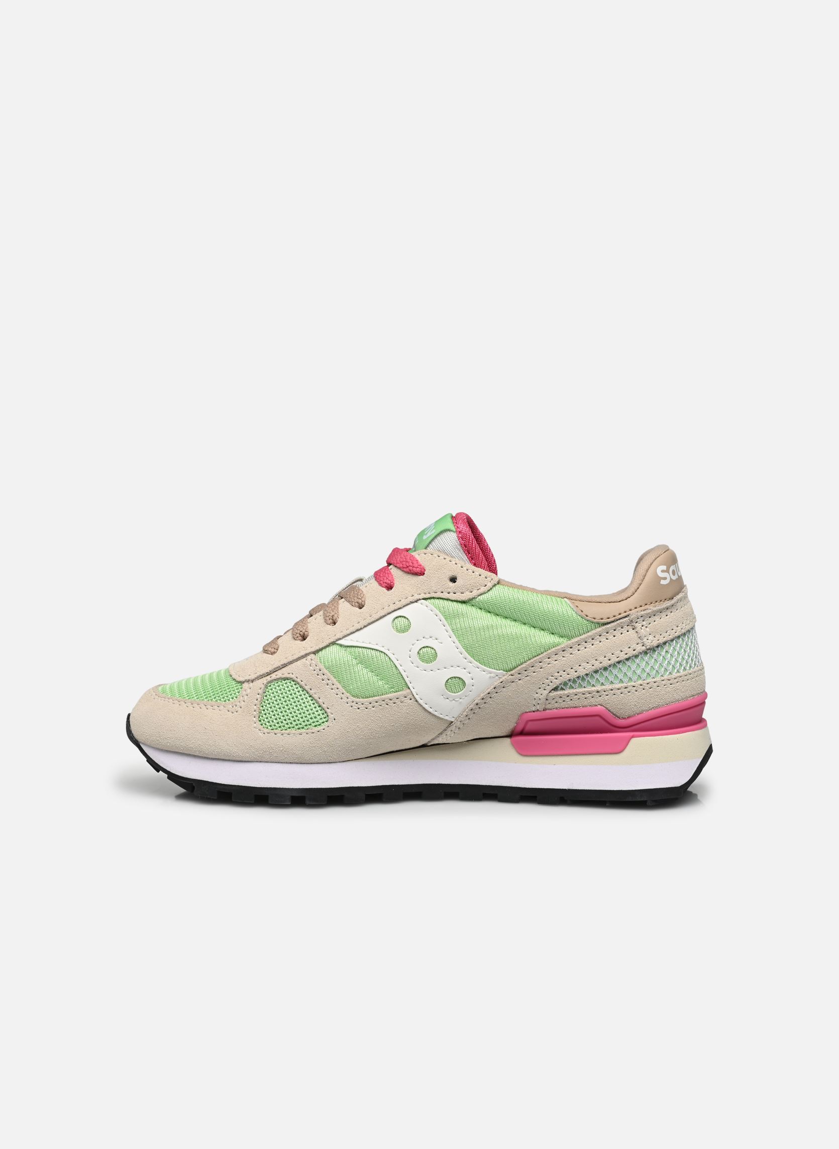 Niedrige Sneaker Shadow Original W damen grün Saucony Niedrige Sneaker Shadow Original W damen grün MINT/SAND