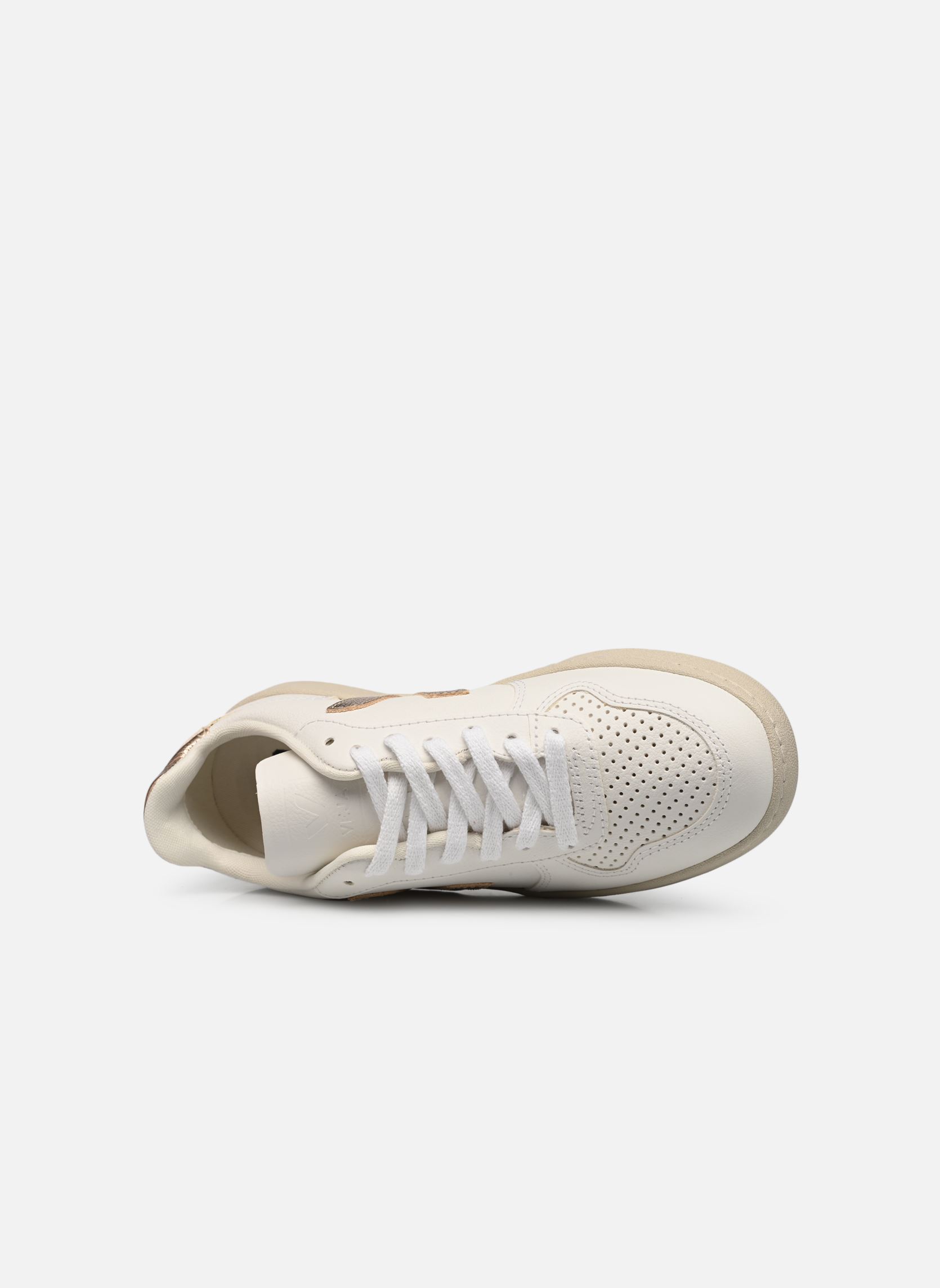 Baskets basses V-10 W femme blanc Veja Baskets basses V-10 W femme blanc Extra White Platine